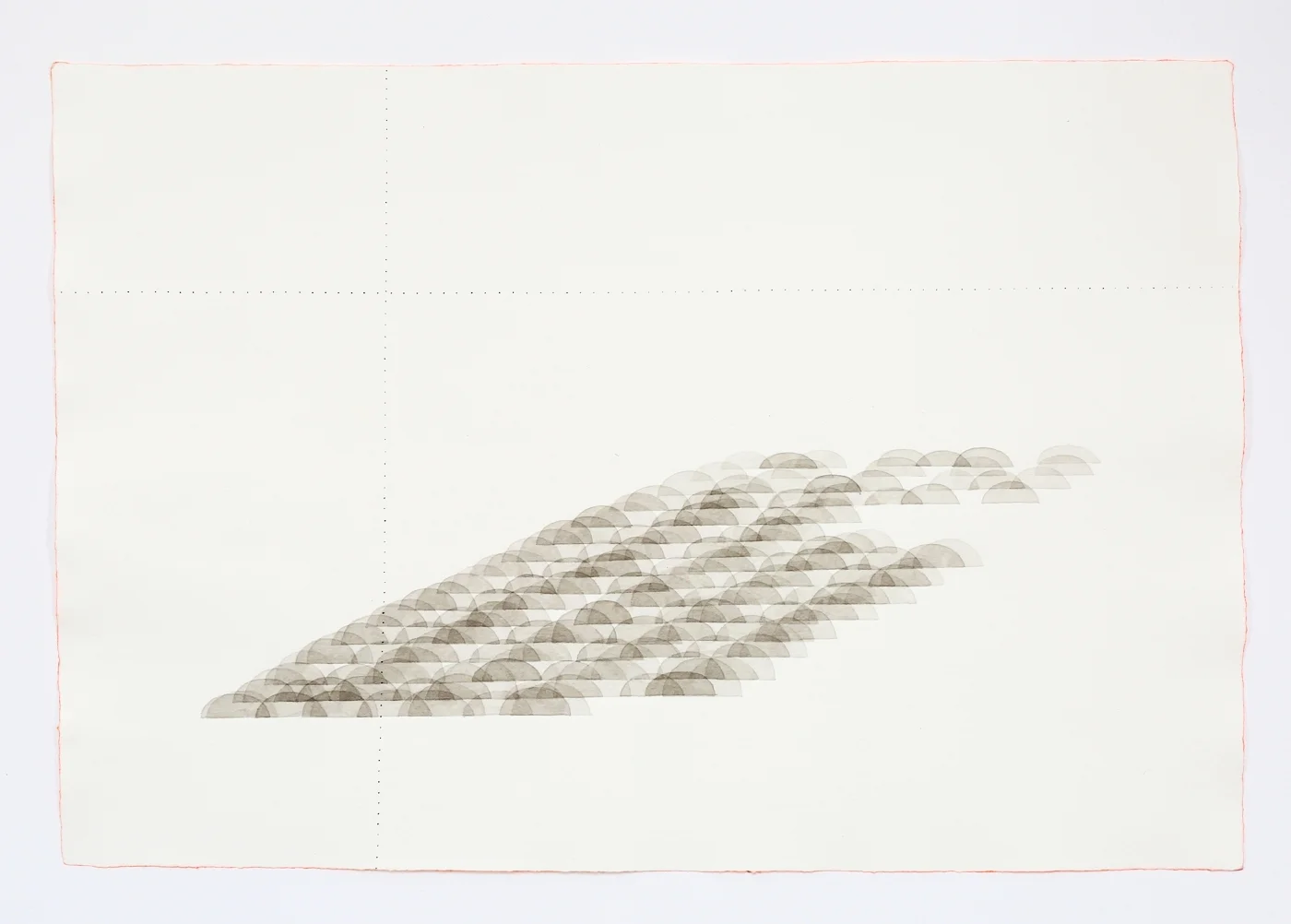Landscape. 2011. Ink on paper. 11" x 17"