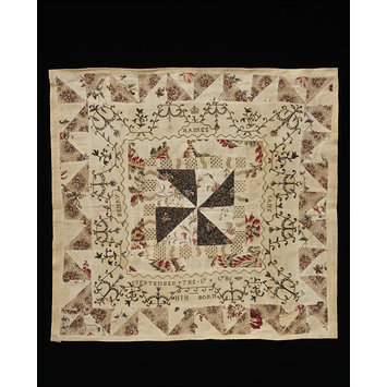 Bedcover, England, c. 1786, Object No. T.20-1938, © courtesy of the Victoria and Albert Museum, London