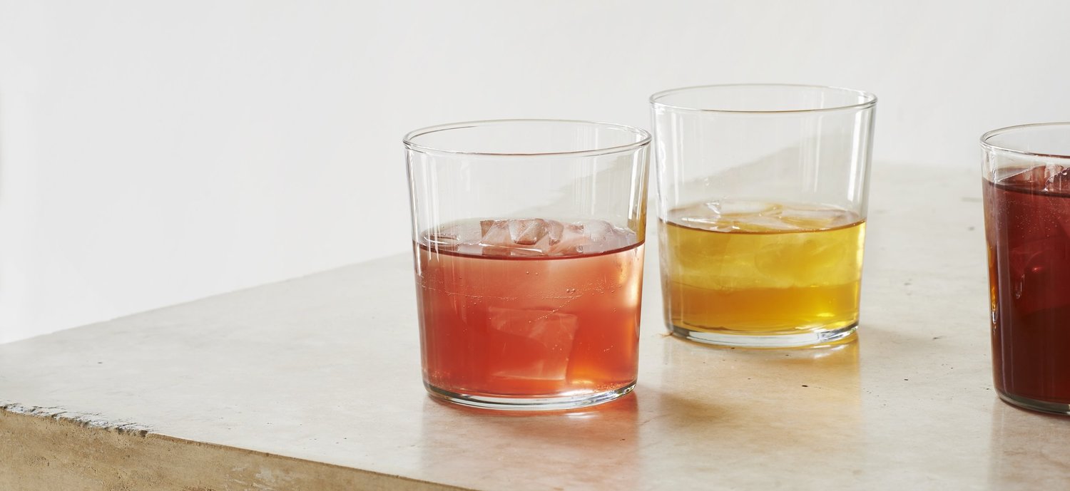 Pretty tasty (literally) - yummy drinks beautifully presented by Raw Duck