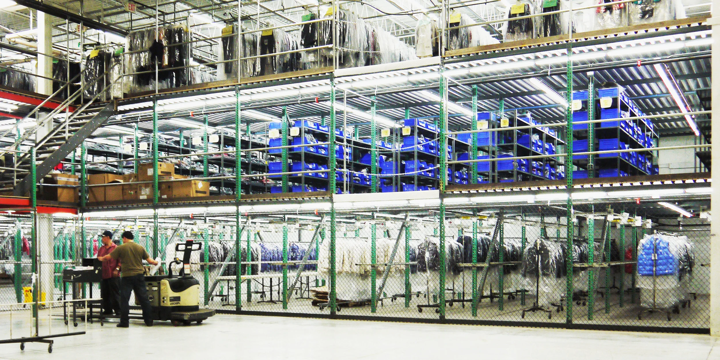 Copy of A Three-Level Rack-Supported Mezzanine