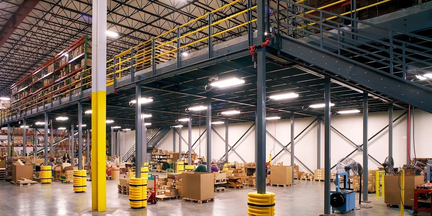 Structural Mezzanine — Headzup Material Handling Solutions