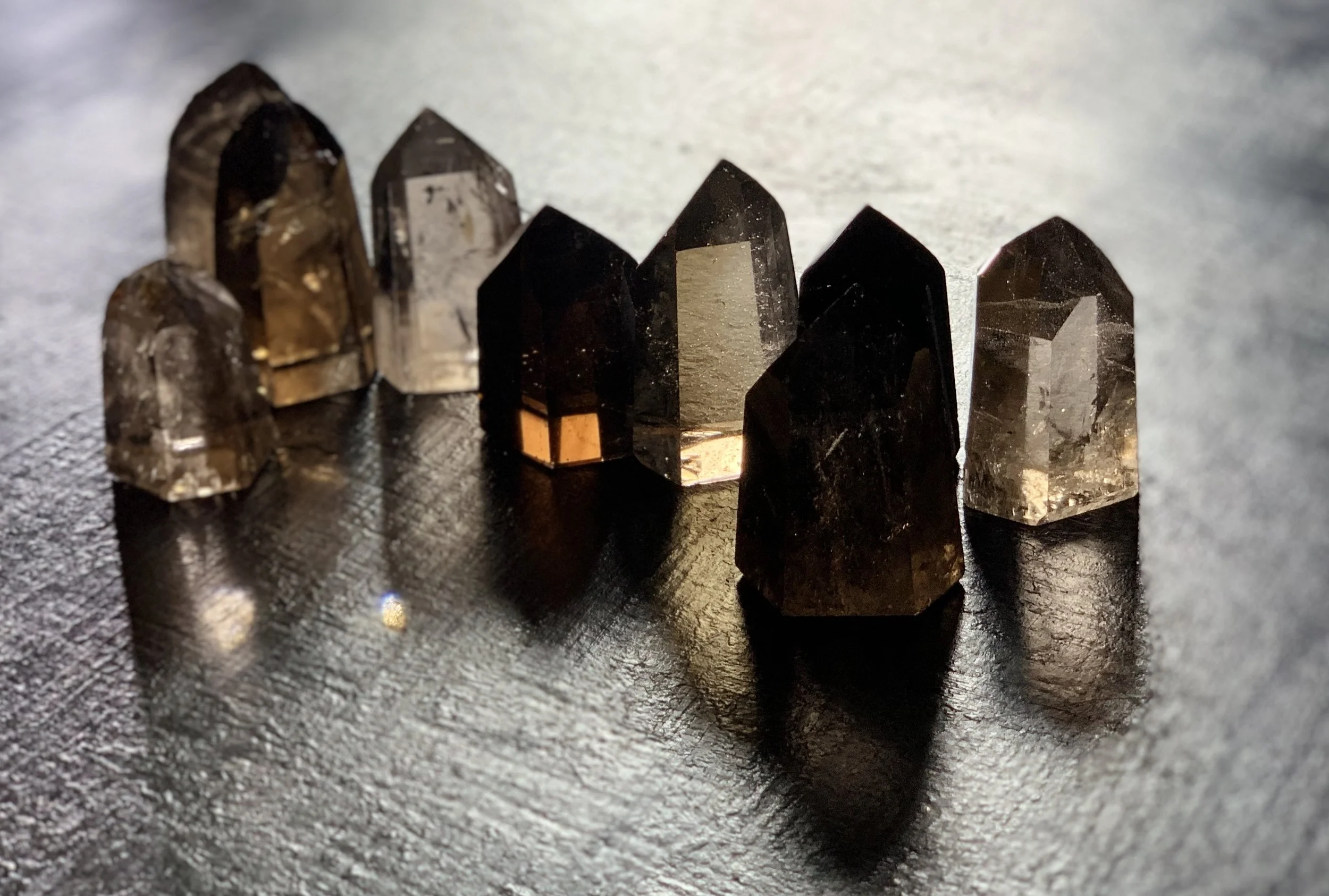 Small Smoky Quartz Point at Sage & Salt
