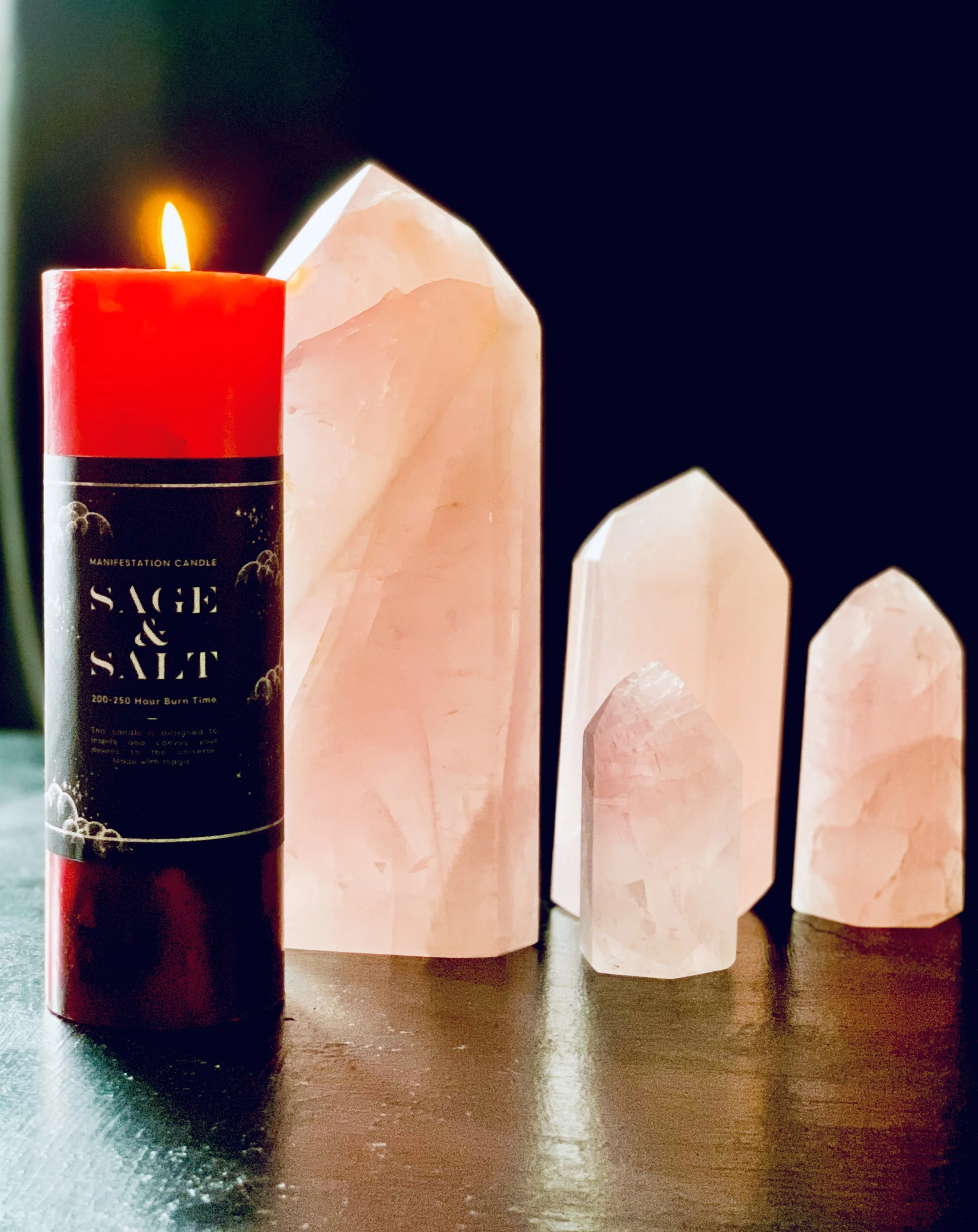 Love Magic Candle by Sage & Salt