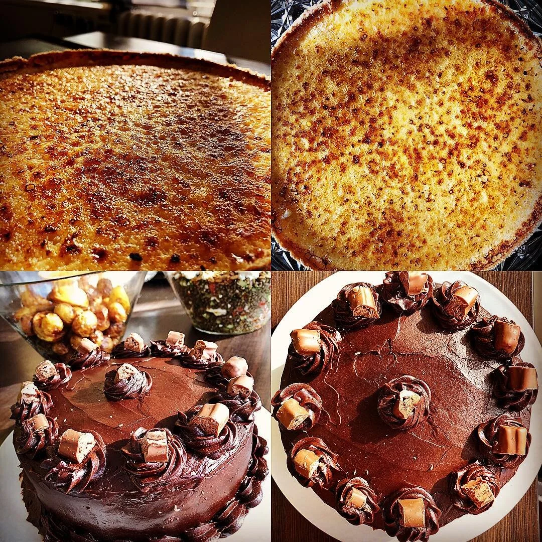 Dessert Days 😍🍋🍫 #bloomersbespoke #bloomersbespokeharwell #lemontart🍋 #chocolatecake 🍫 #desserts