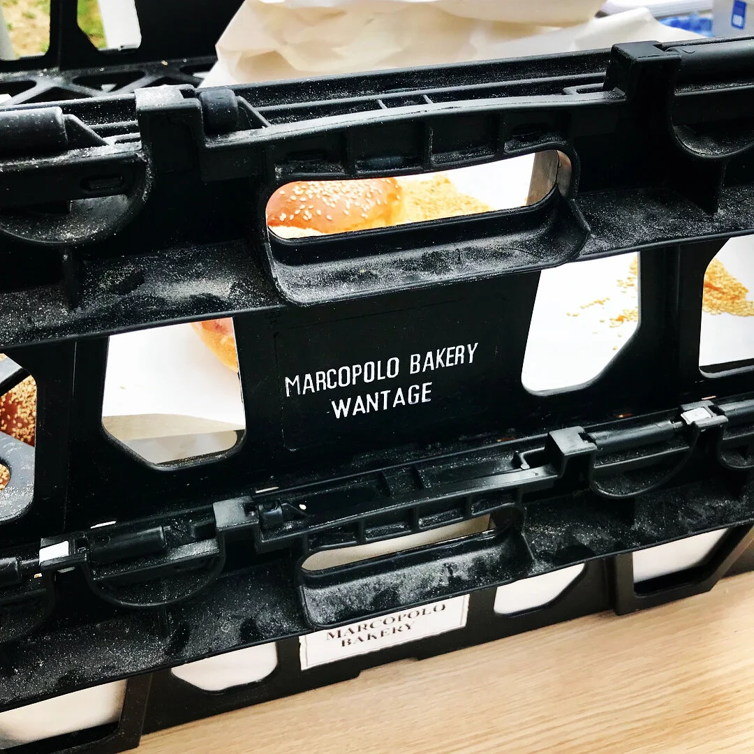 Burger Buns From The Brilliant MarcoPolo Bakery, Wantage 🍔🍔🍔 #bloomersbespoke #bloomersbespokeharwell #burgerbuns #marcopolowantage