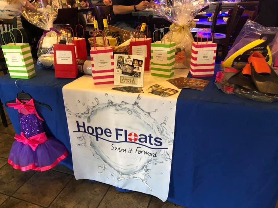 Hope Floats organization booth at USSA conference
