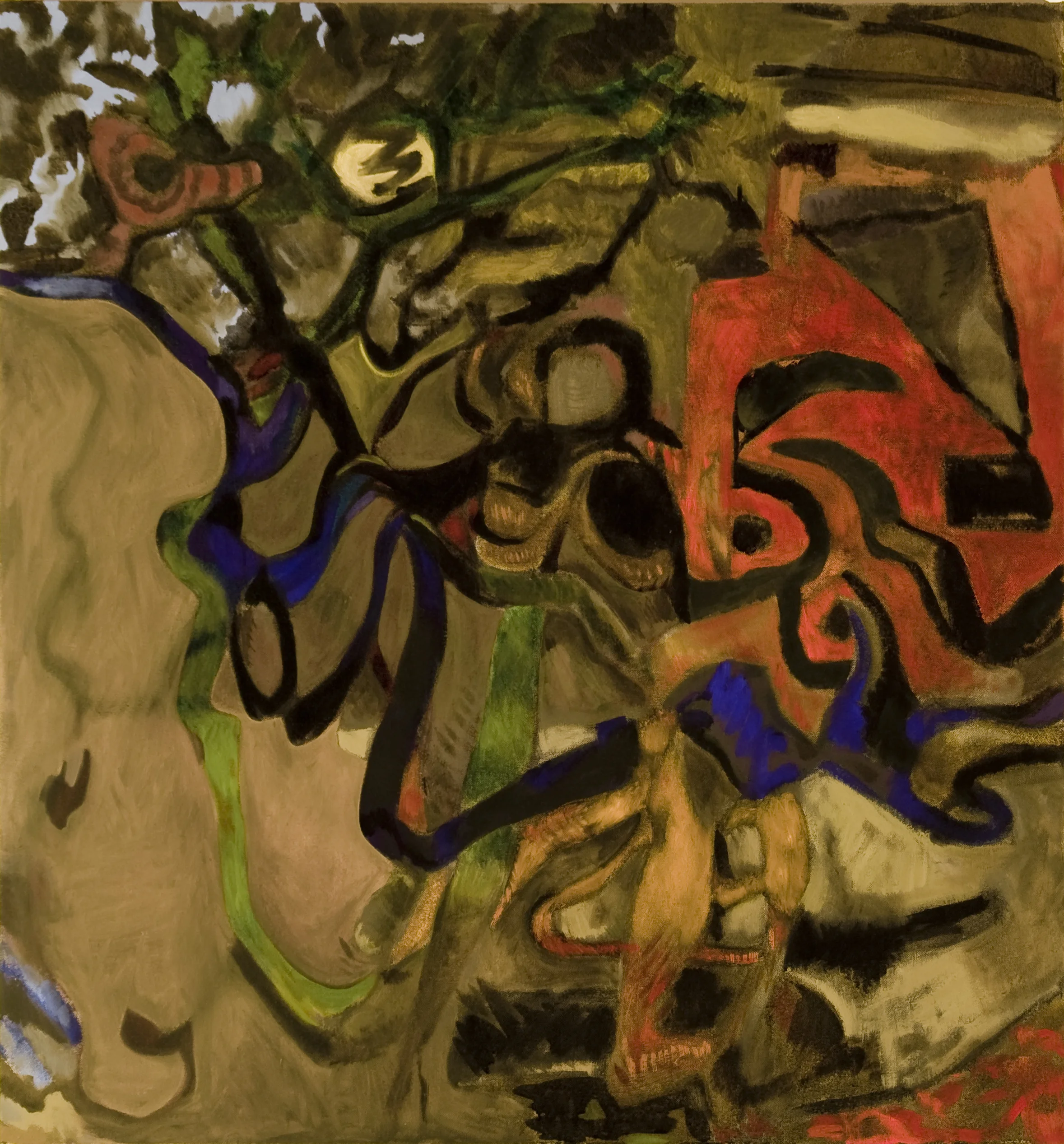 Oil on canvas