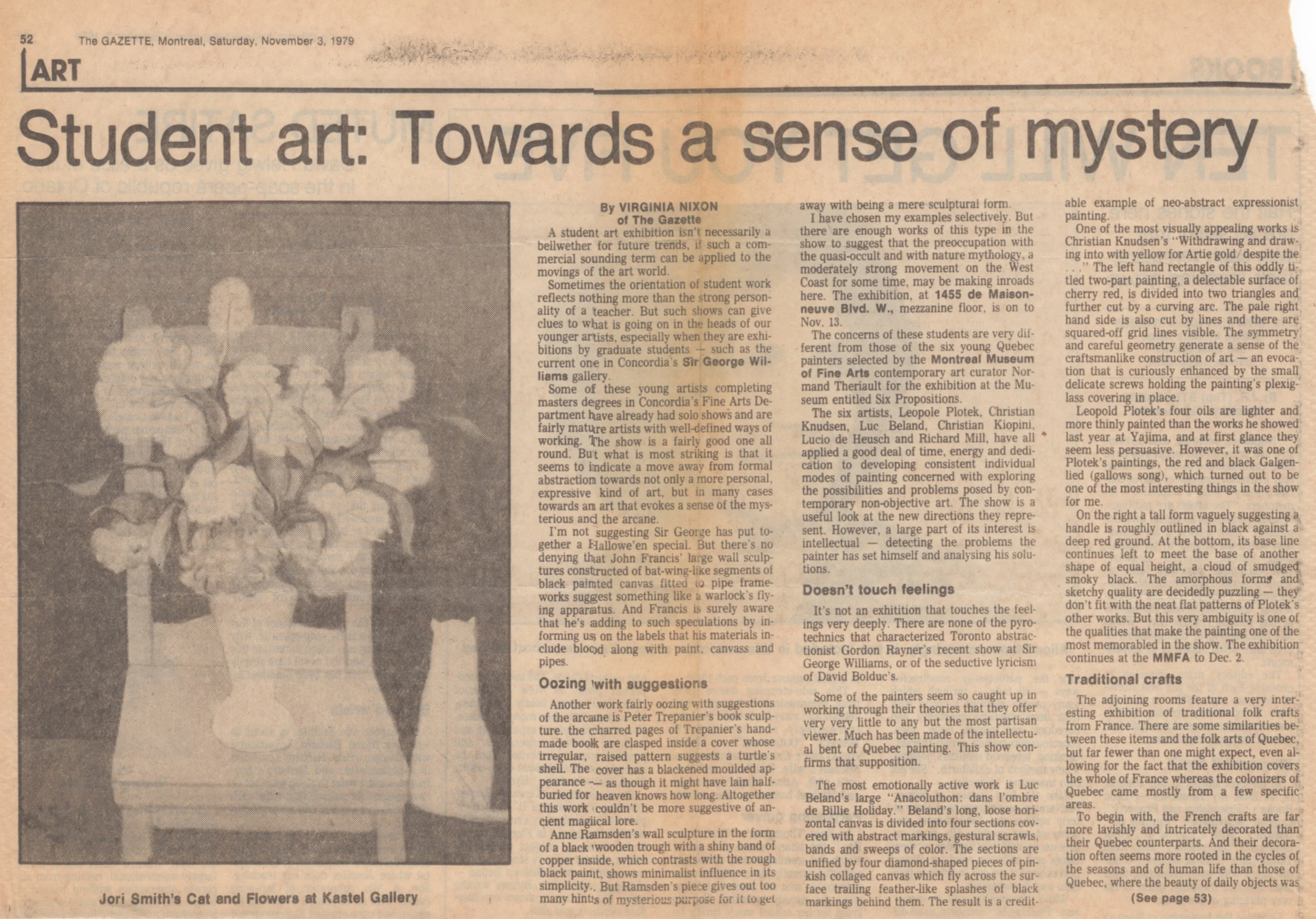 The Montreal Gazette Saturday, November 3, 1979