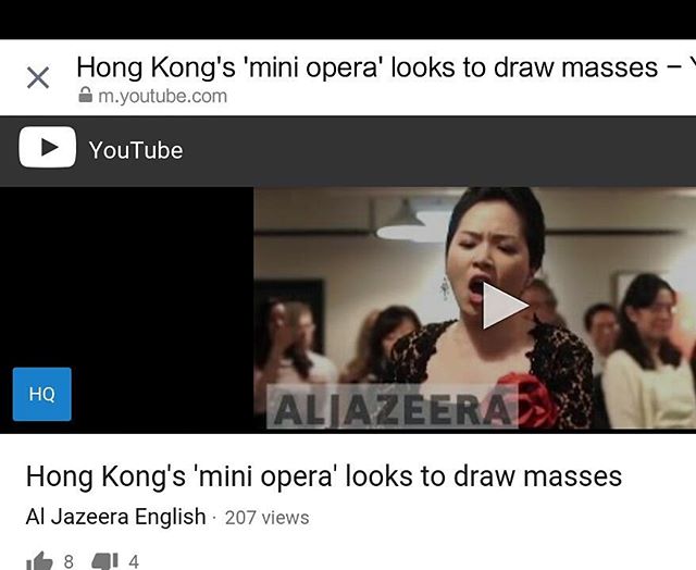 We are on #aljazeeraenglish ! Please go check it out on YouTube https://youtu.be/3o88T3Y0pw0 and like it! #morethanmusical #operarocks