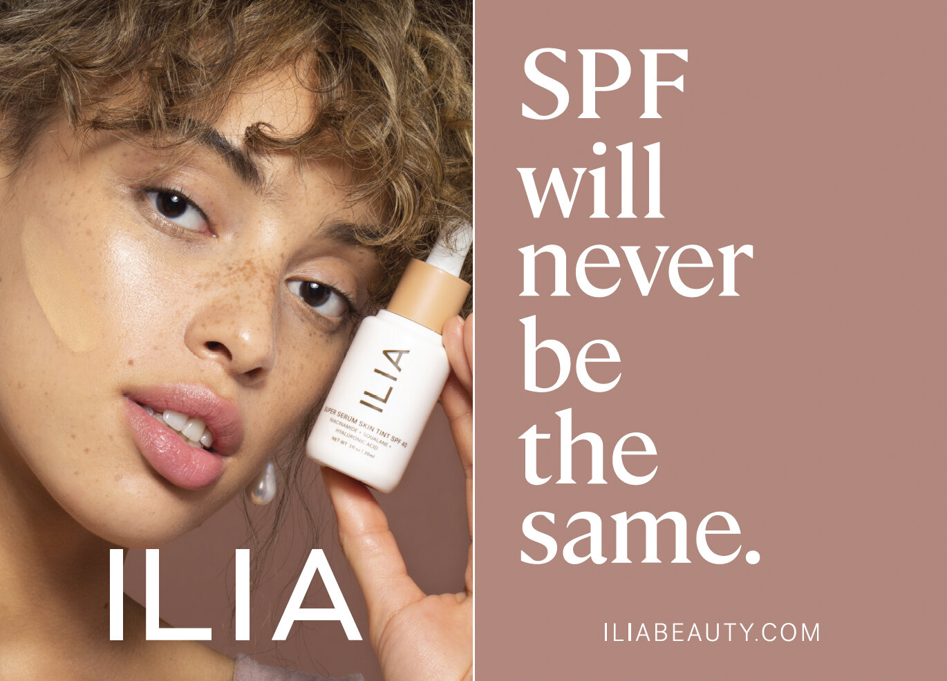 ILIA Beauty Skin Tint Campaign
