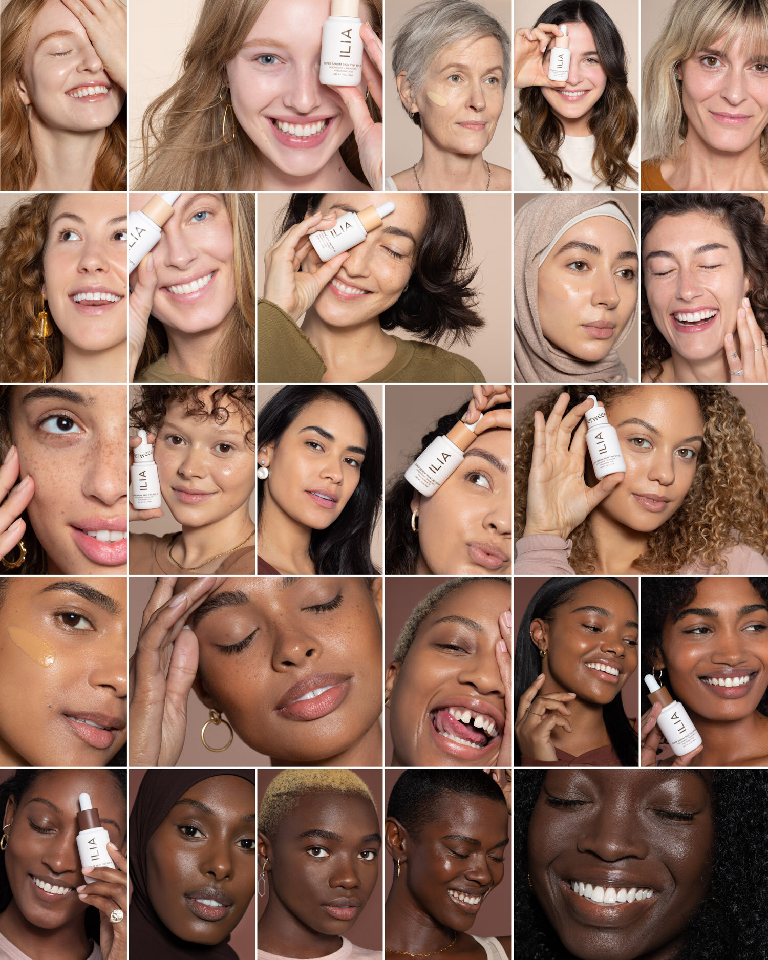 ILIA Beauty Skin Tint Campaign