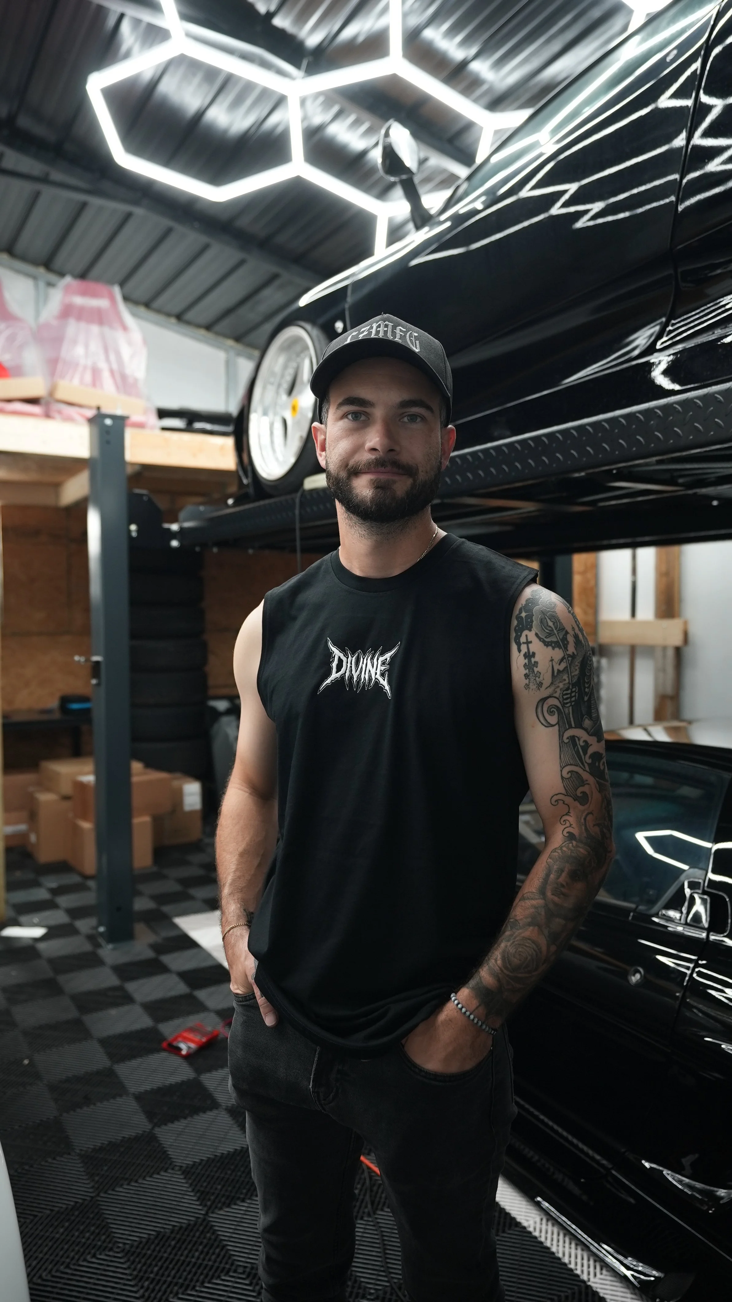 Divine Embroidered Tank Top