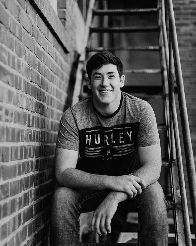 Happy 18th Birthday to this guy! I chose these black and white photos to post because they have such a timeless and classic vibe to them. 
Levi just completed an amazing project for our community for his Eagle Scouts project, check it out on Facebook