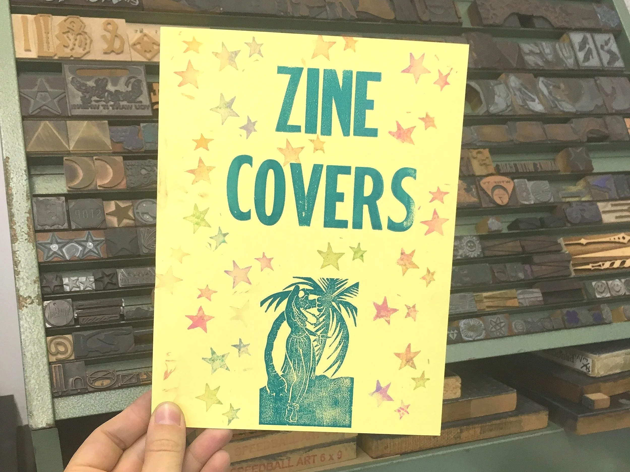 Stamp & Letterpress Zine Cover Making Workshop