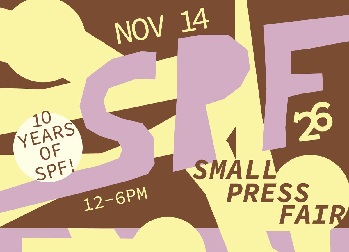 SPF'26 Small Press Fair 