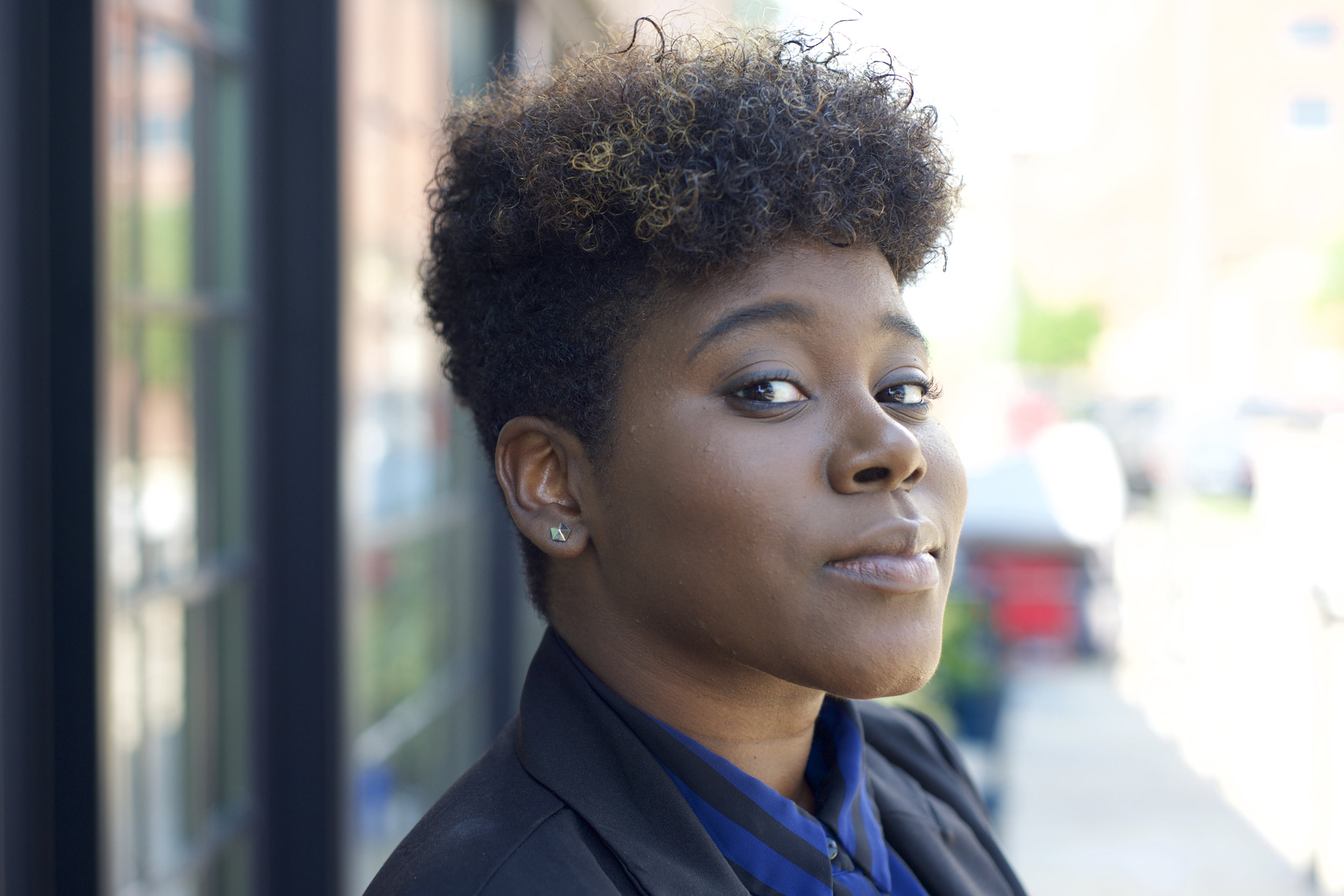 “When we’re making the assumption that no progress has been made, we have to take a step back and look at the bigger picture. This is a movement for Black lives, and this issue of the dehumanization of Black lives has existed for over 400 years. So, one year responding to Ferguson – or if you take it back to when the Black Lives Matter organization was created after the shooting of Trayvon Martin – two to three years of organizing is not going to unravel everything that’s been happening over the last 400 to 500 years. So, I think there has to be a space for grace, and a space for patience, and a space for resilience if we’re all going to get through these moments in this movement.” -De Nichols, Co-Founder of Civic Creatives and Forward Through Ferguson board member