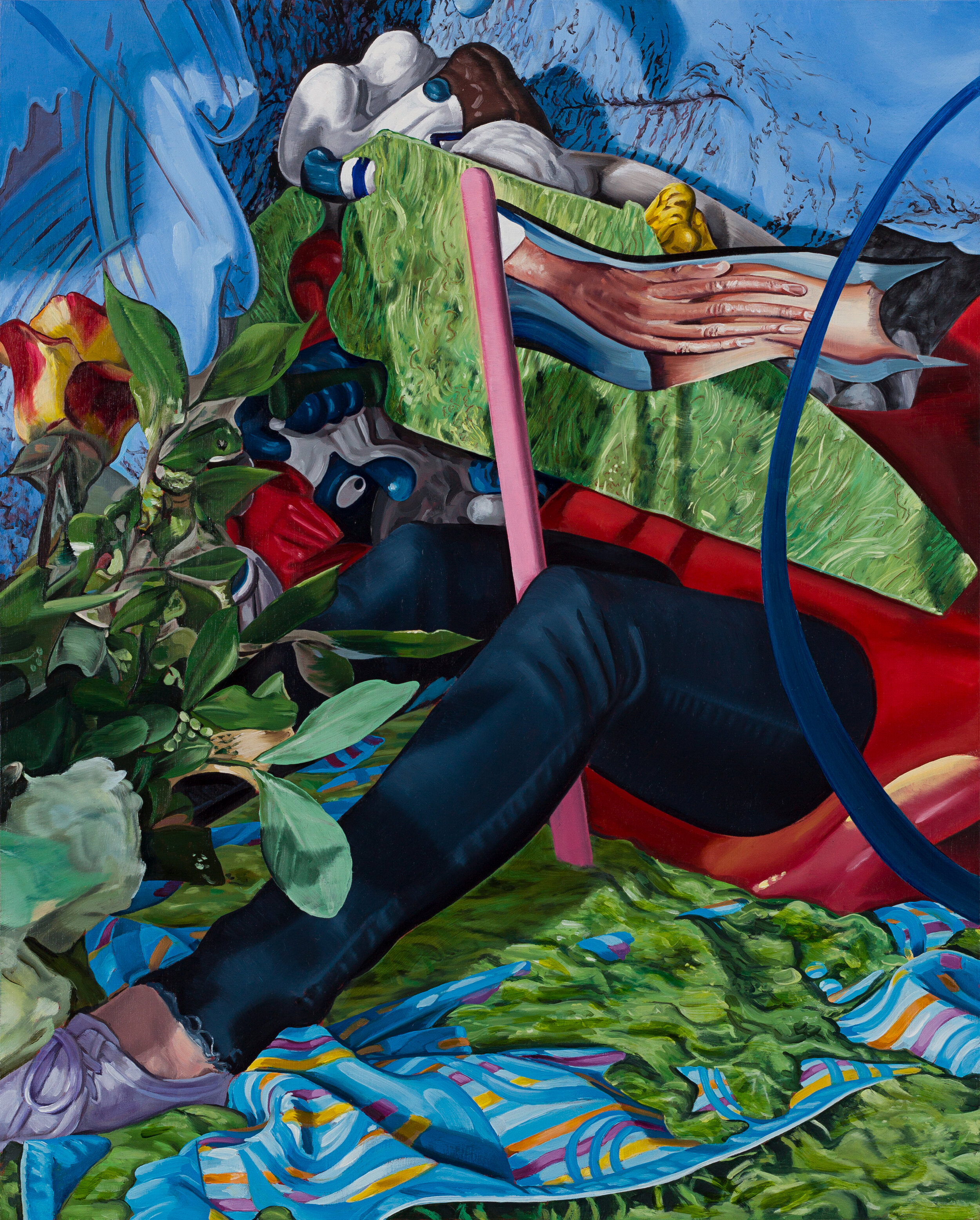 Claire Snee , 2020. Oil on panel, 20 x 16 inches