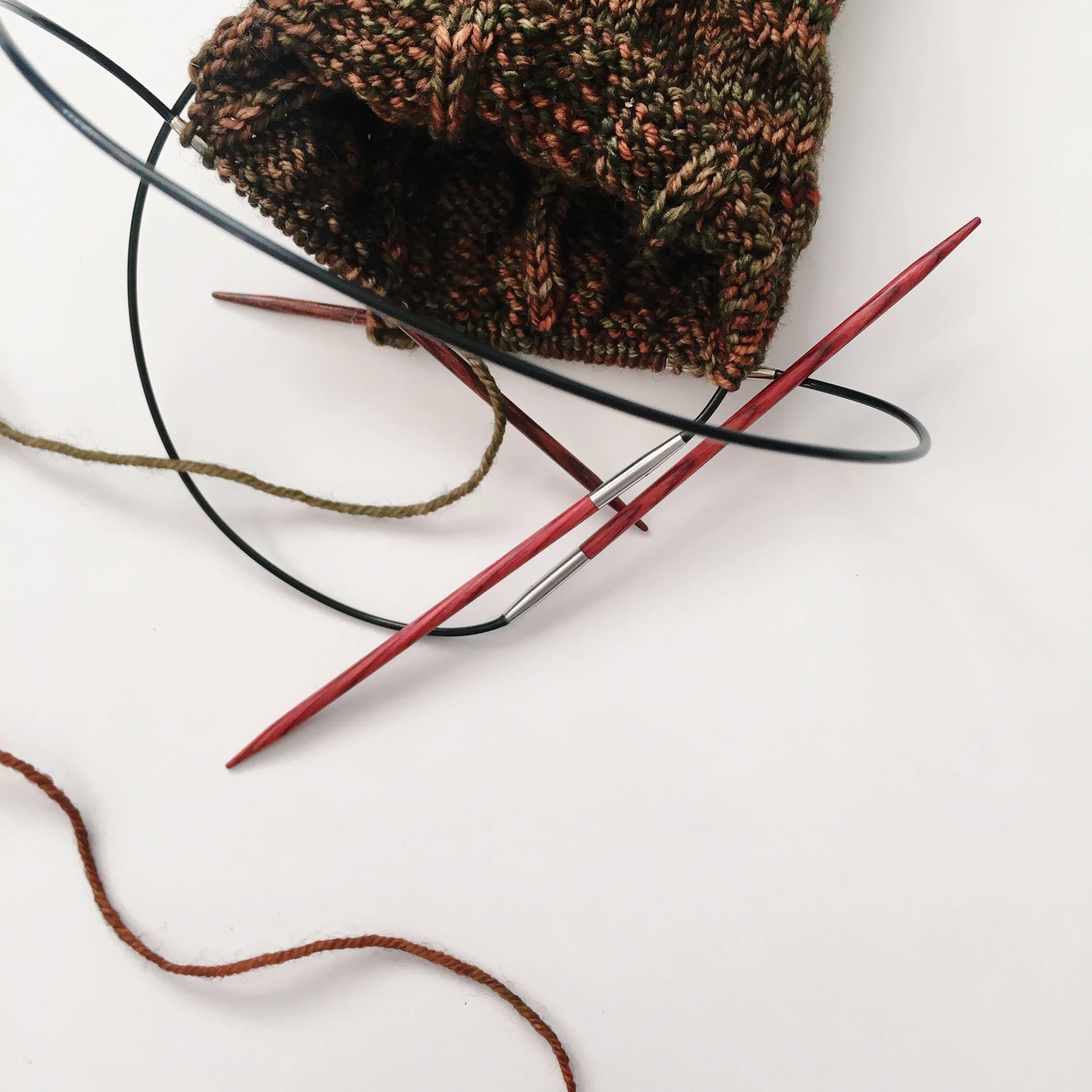 Tiny needles = tiny stitches = bad for the eyes.