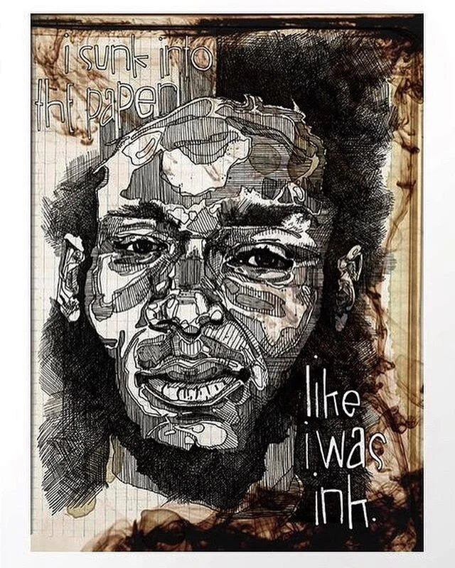 Oldies but Goodies β¨ Two of my favorite pen and ink portraits of two of my favorite hip hop icons @mosdefc @mslaurynhill .
.
.
.
.
#penandink #penandinkdrawing #blackandwhite #illustration #icons #portraits #lyrics #graphpaper #micron #micronpen #hip