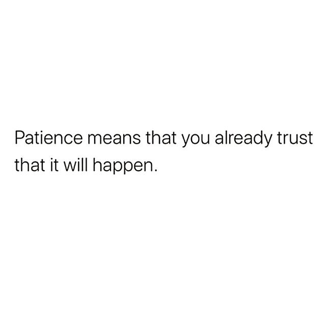 ✨✨✨ Patience will FOREVER be my lesson. Using this time to work on it 🌱
.
.
.
#patience #progress #selfimprovement