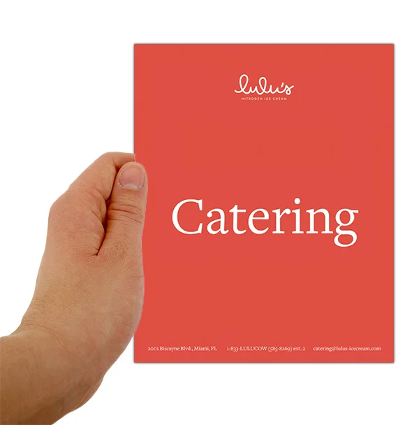 Lulu's Catering Packet
