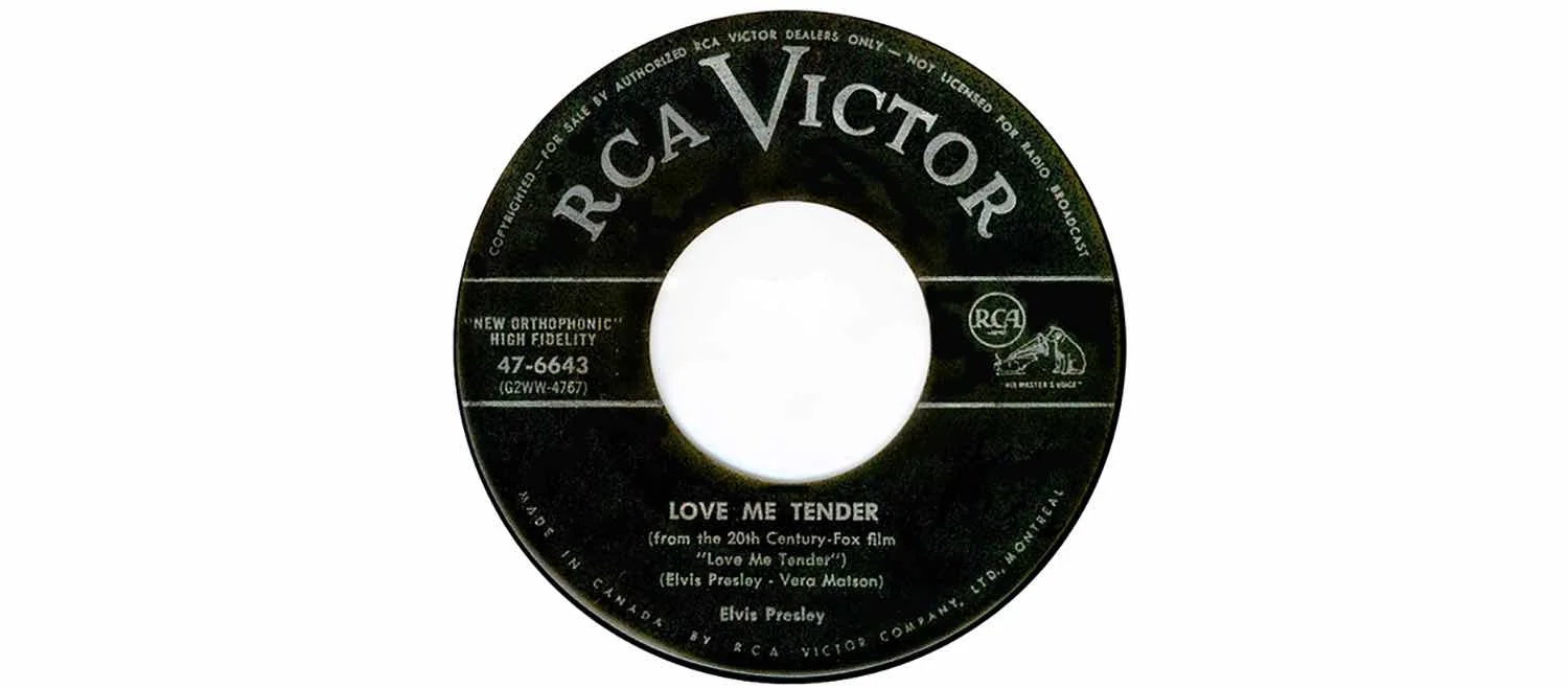 Love Me Tender - RCA Victor - Elvis Presley