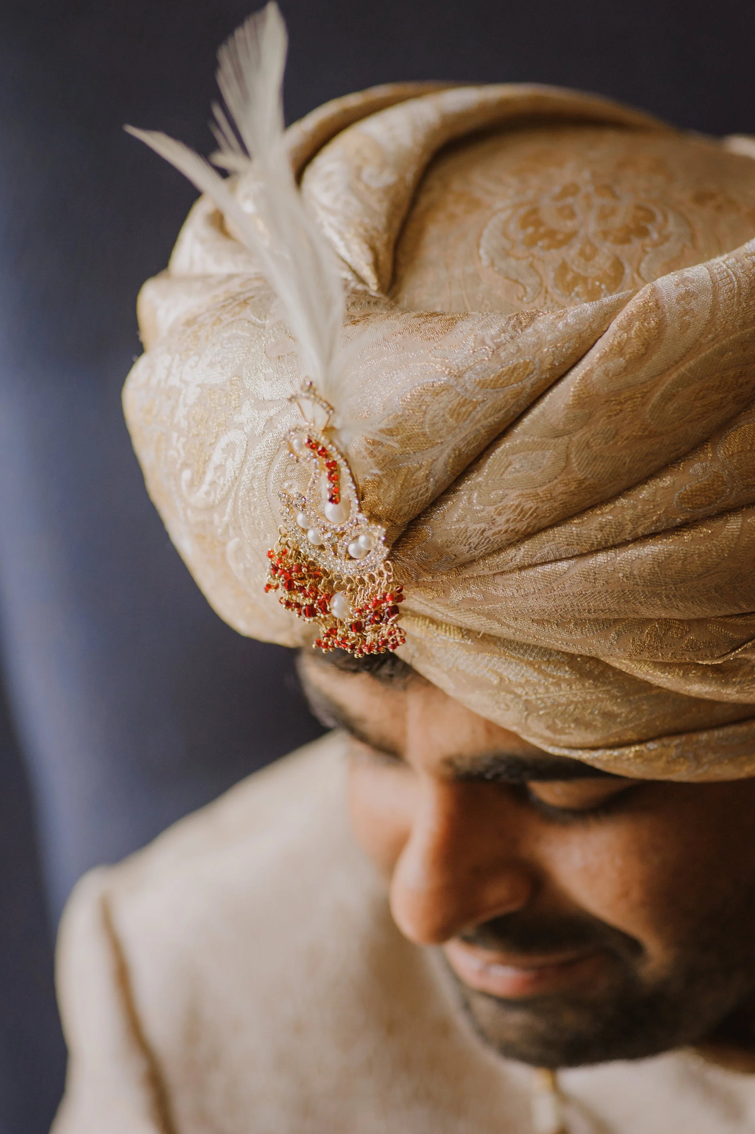 PUNJABI GROOM TURBAN TYING
