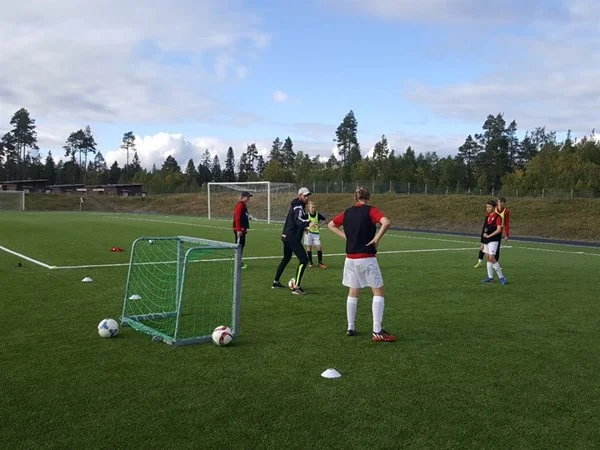 Coaching the younger generation of IFK Ostersund players
