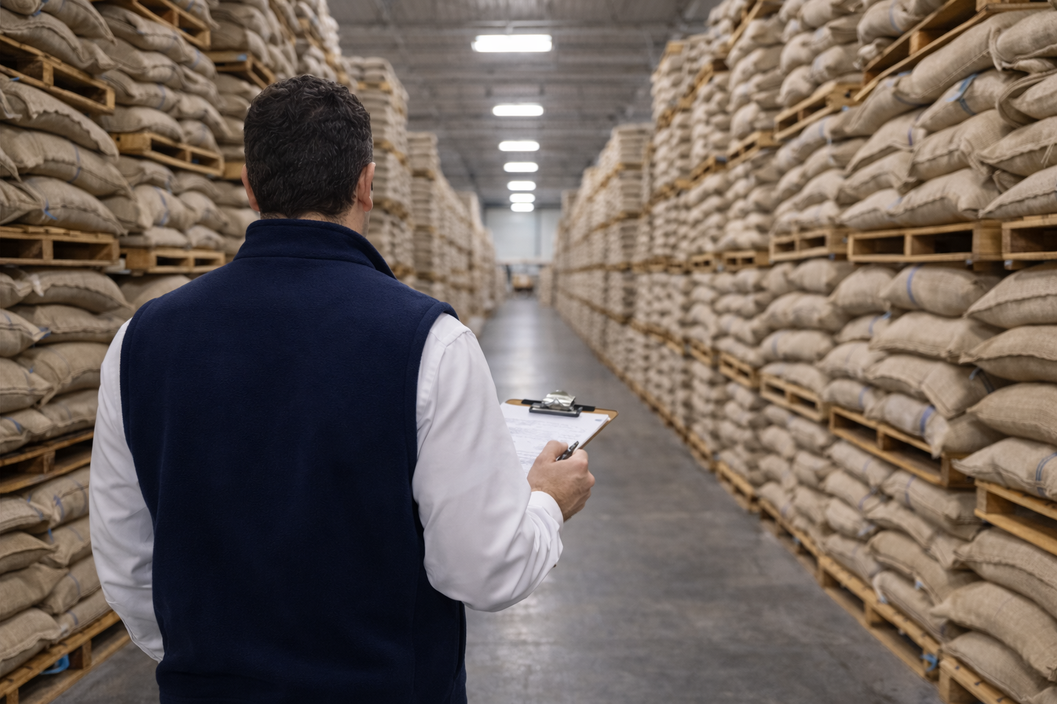 Walking through the coffee warehouse.png