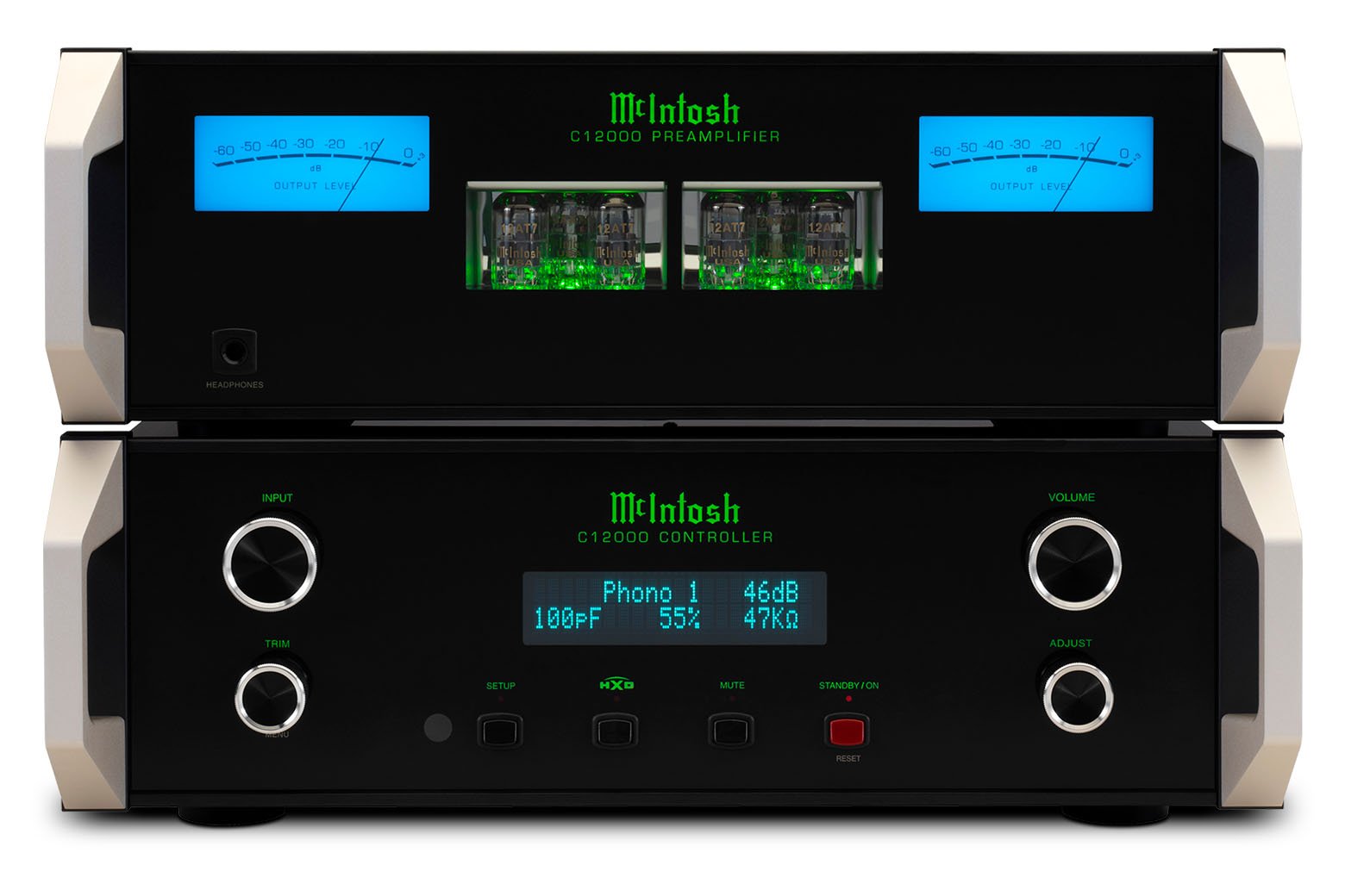 McIntosh Labs C12000 2-Channel Tube and Solid State Preamplifier