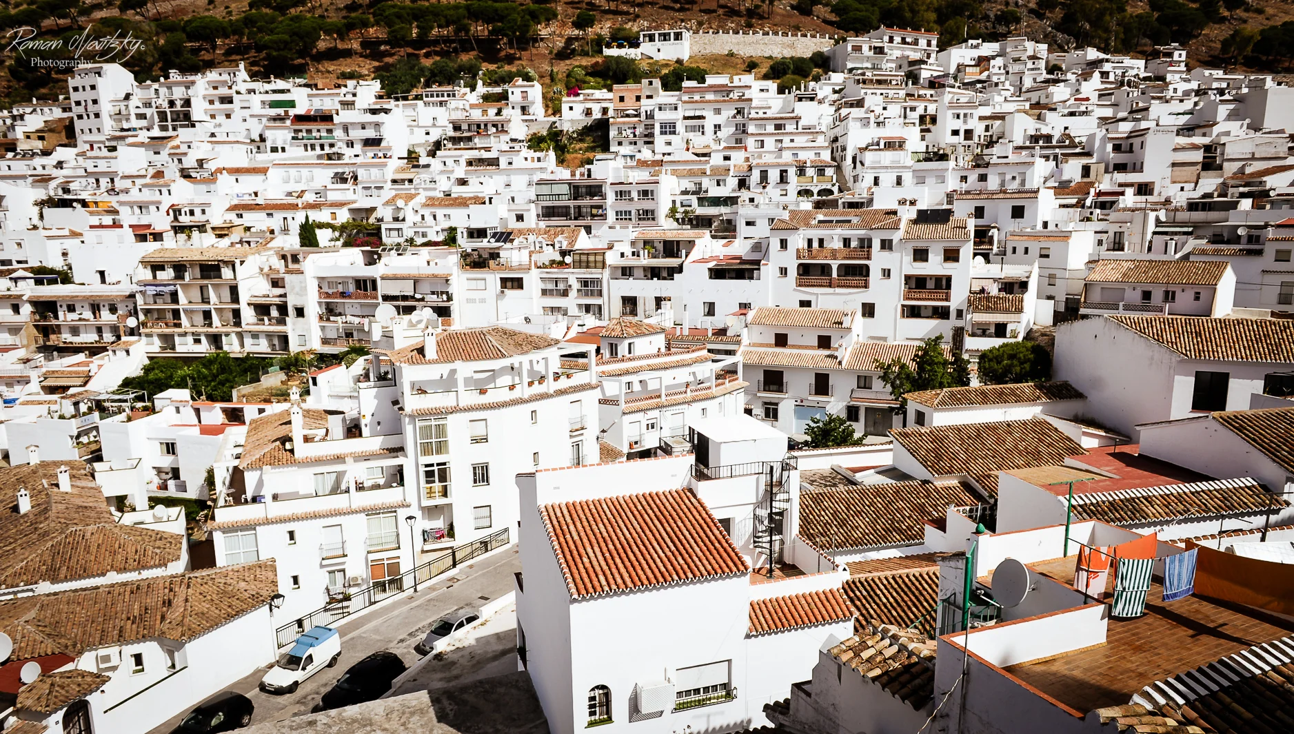 The roofs of Mijas - Andalucia