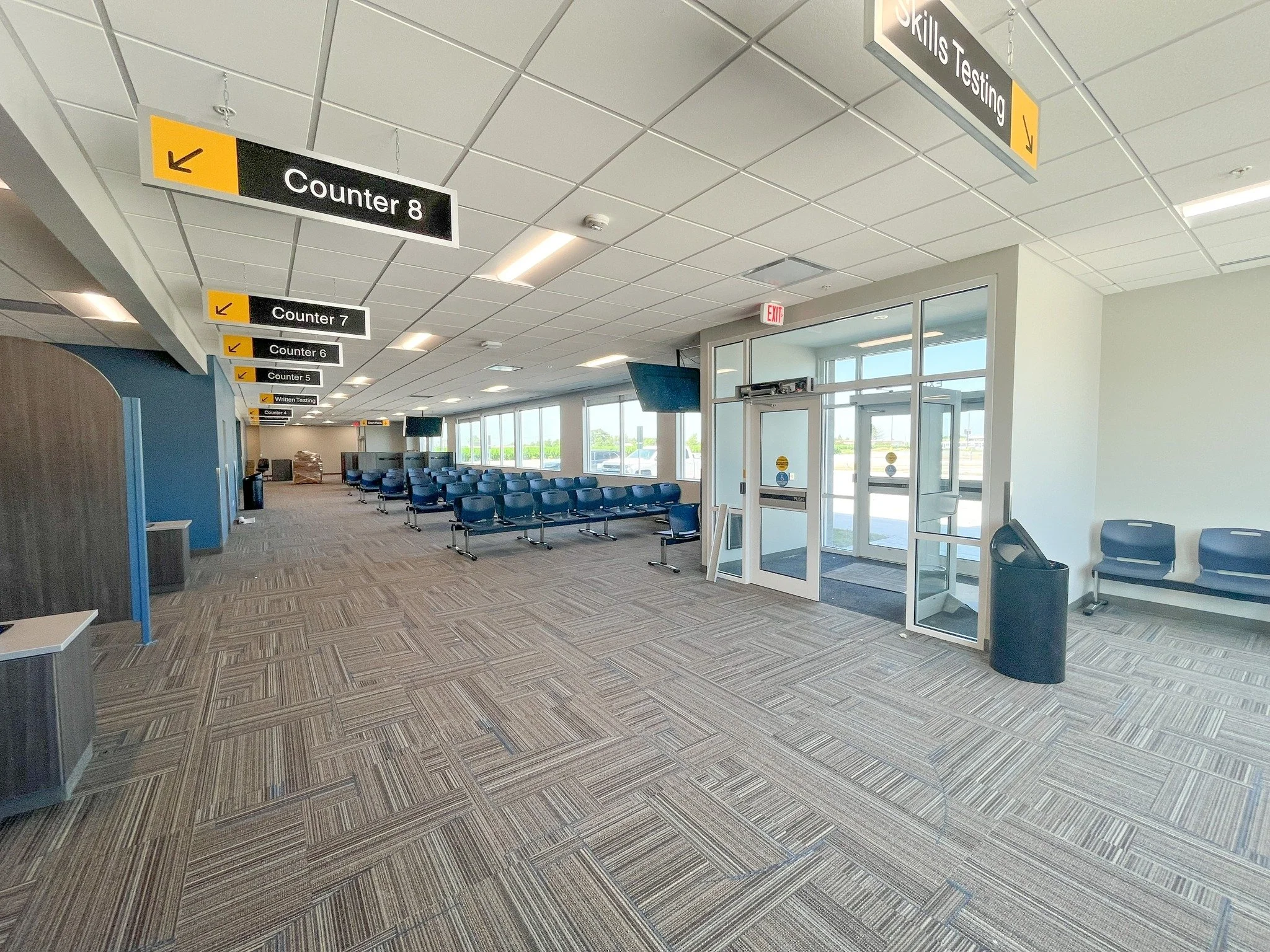 Grand Island DMV Interior