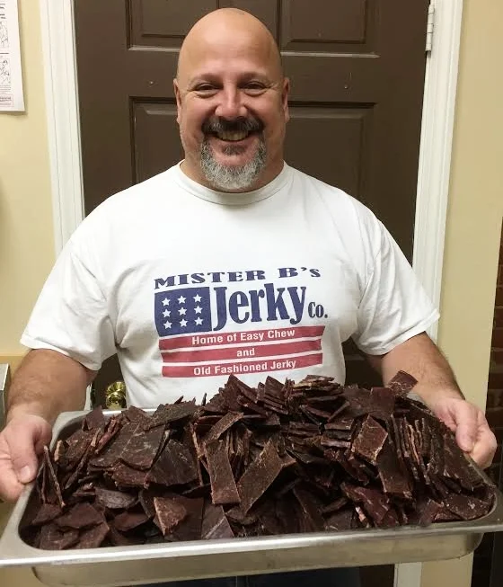 Mister B's Jerky Co Logo