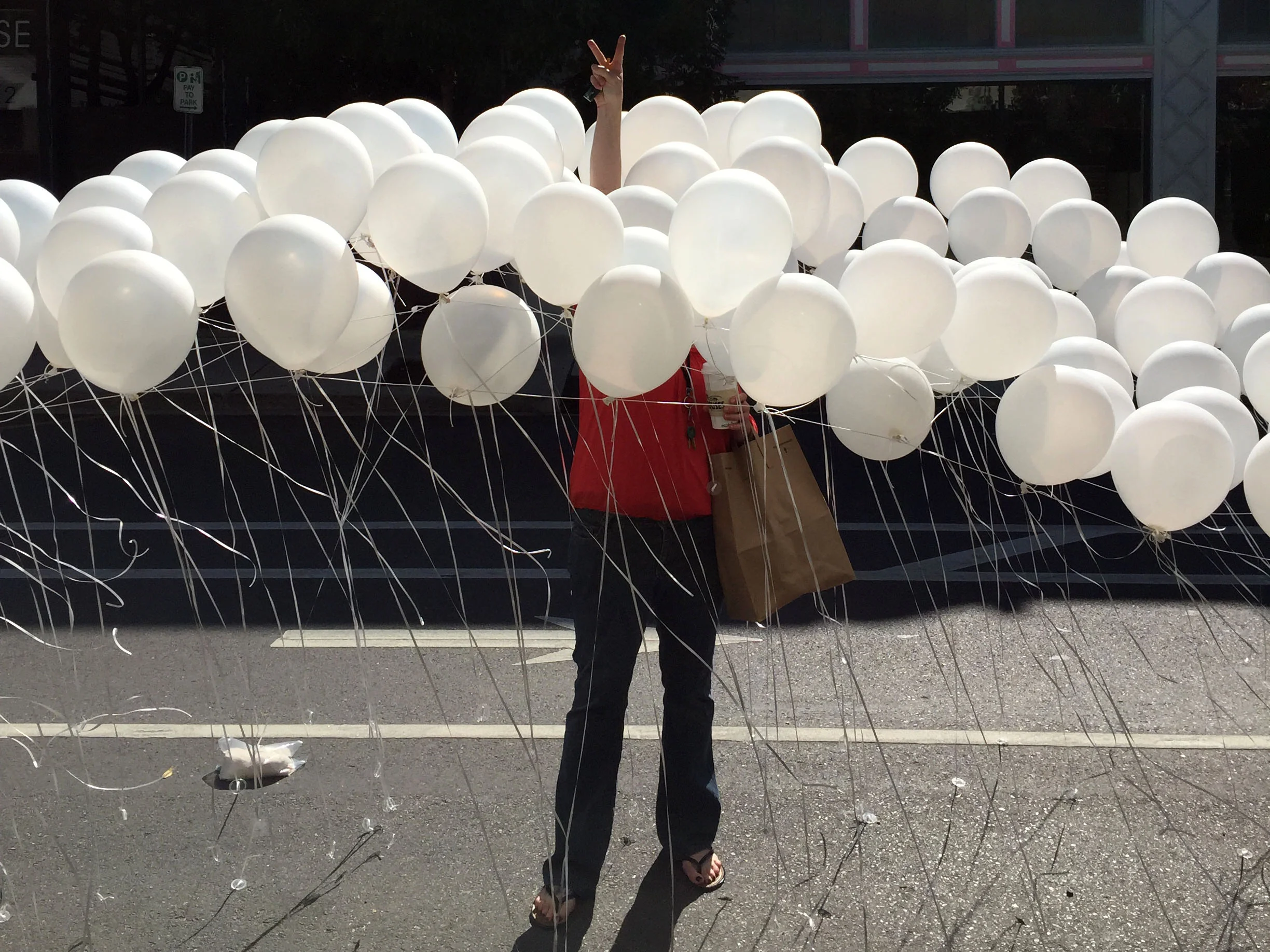 PARK(ING) DAY 2015 INSTALLATION: BALLOON