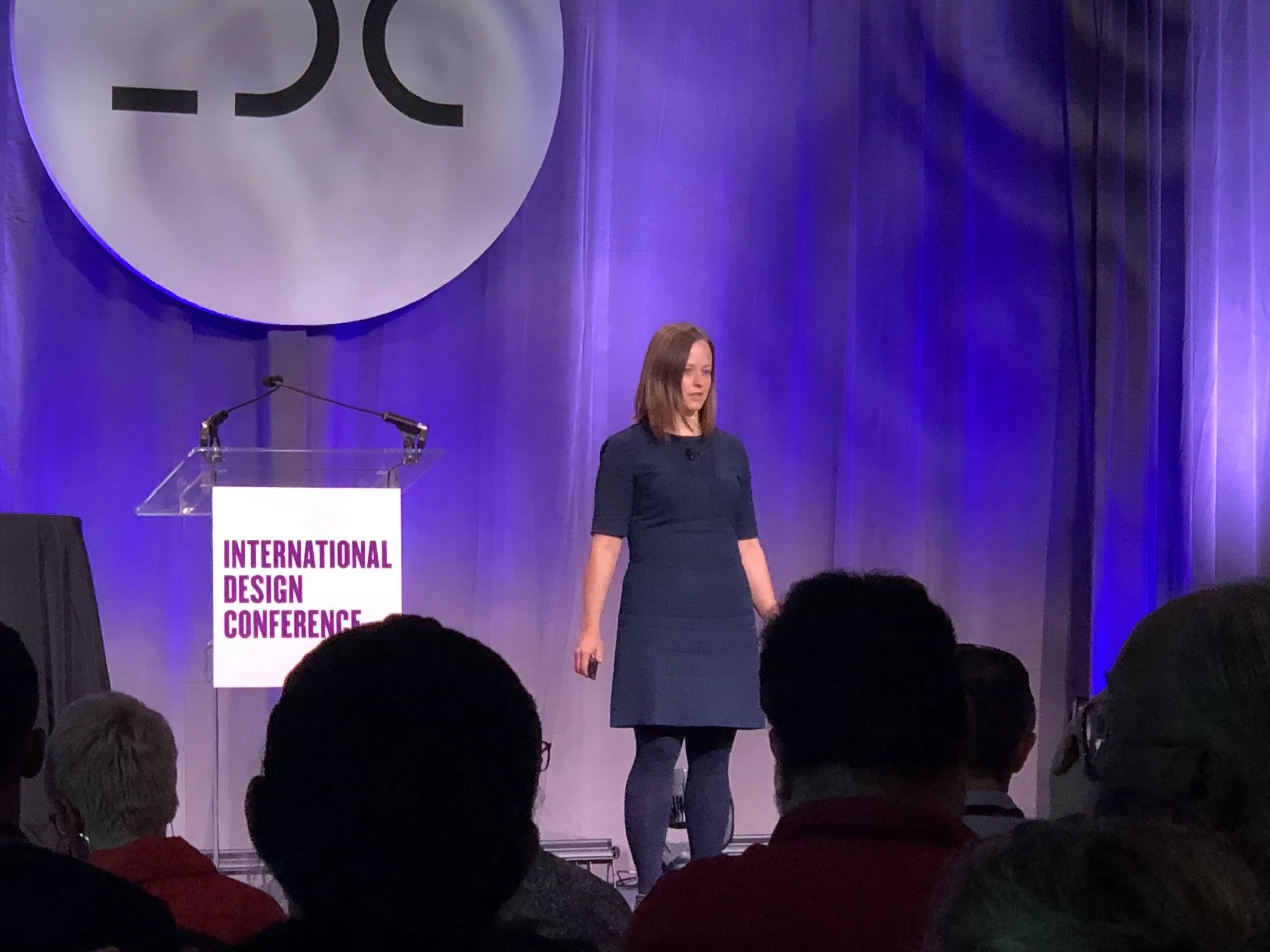 Nichole Rouillac spoke about her experienced role of gender in the design discipline.