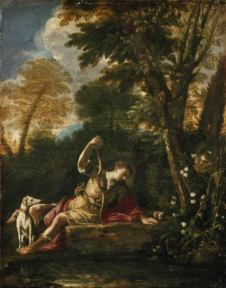 Echo and Narcissus by Pier Frencesco Mola, 1633-1641