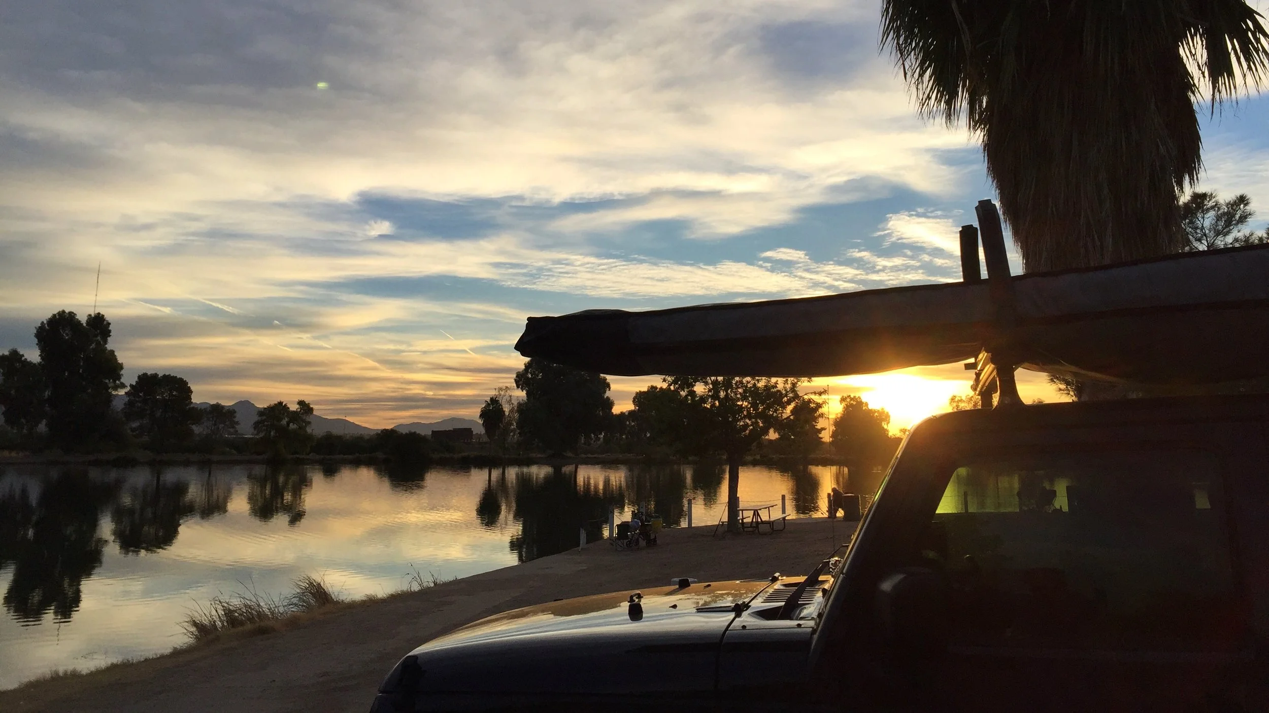 Sunrise at Silverbell Lake
