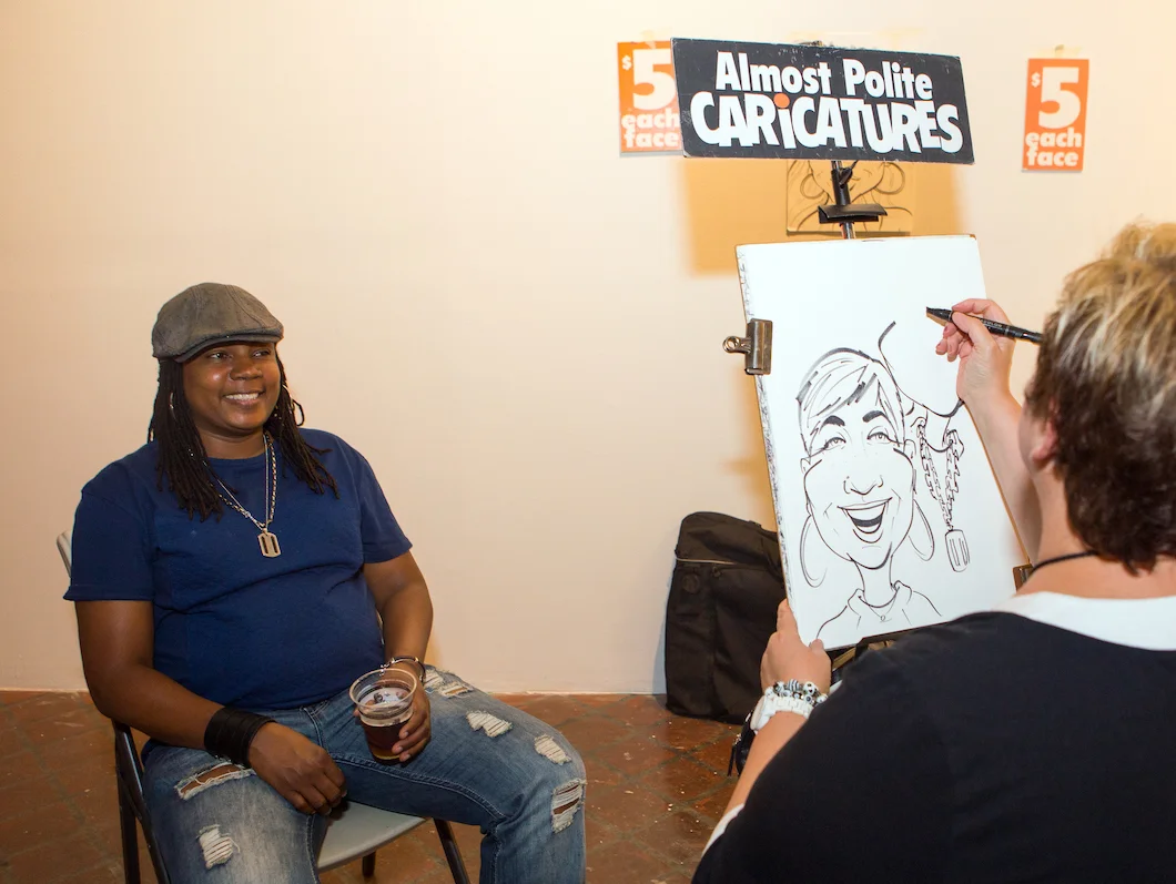 ‘Almost Polite’ Caricatures by artist Angela Love