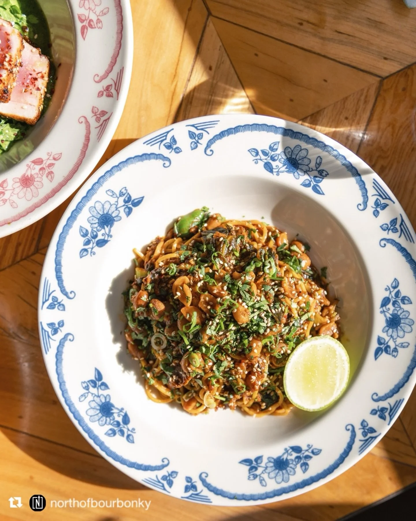 💚🇺🇸🐑🇺🇸💚 @northofbourbonky &ldquo;This week&rsquo;s specials open the door to spring as we inch closer to the change in seasons&hellip; our lamb noodle entr&eacute;e brings together braised @freedomrunfarm lamb shoulder with house made spaghett