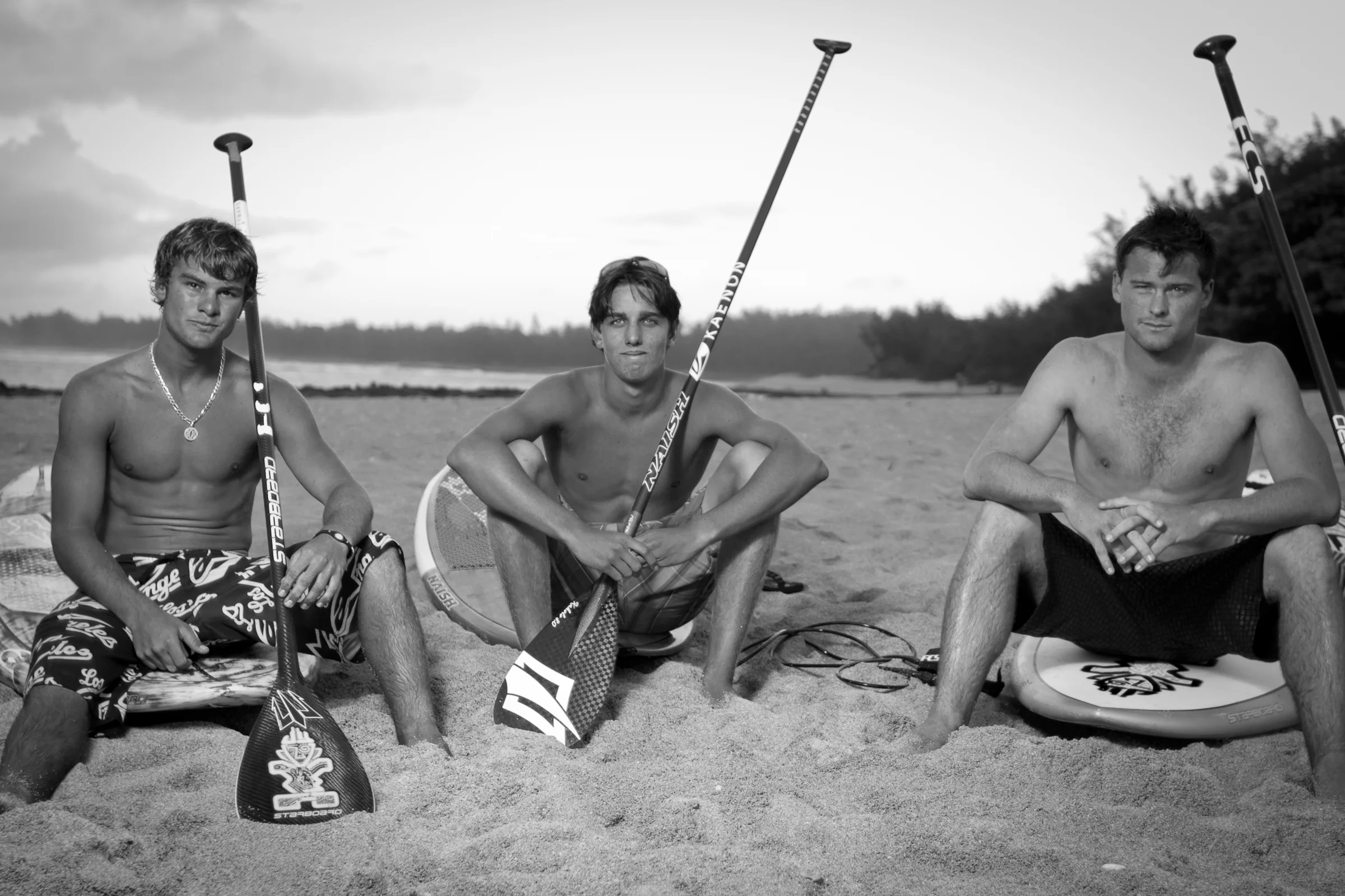 Zane, Kody, Sean, Turtle Bay, Oahu