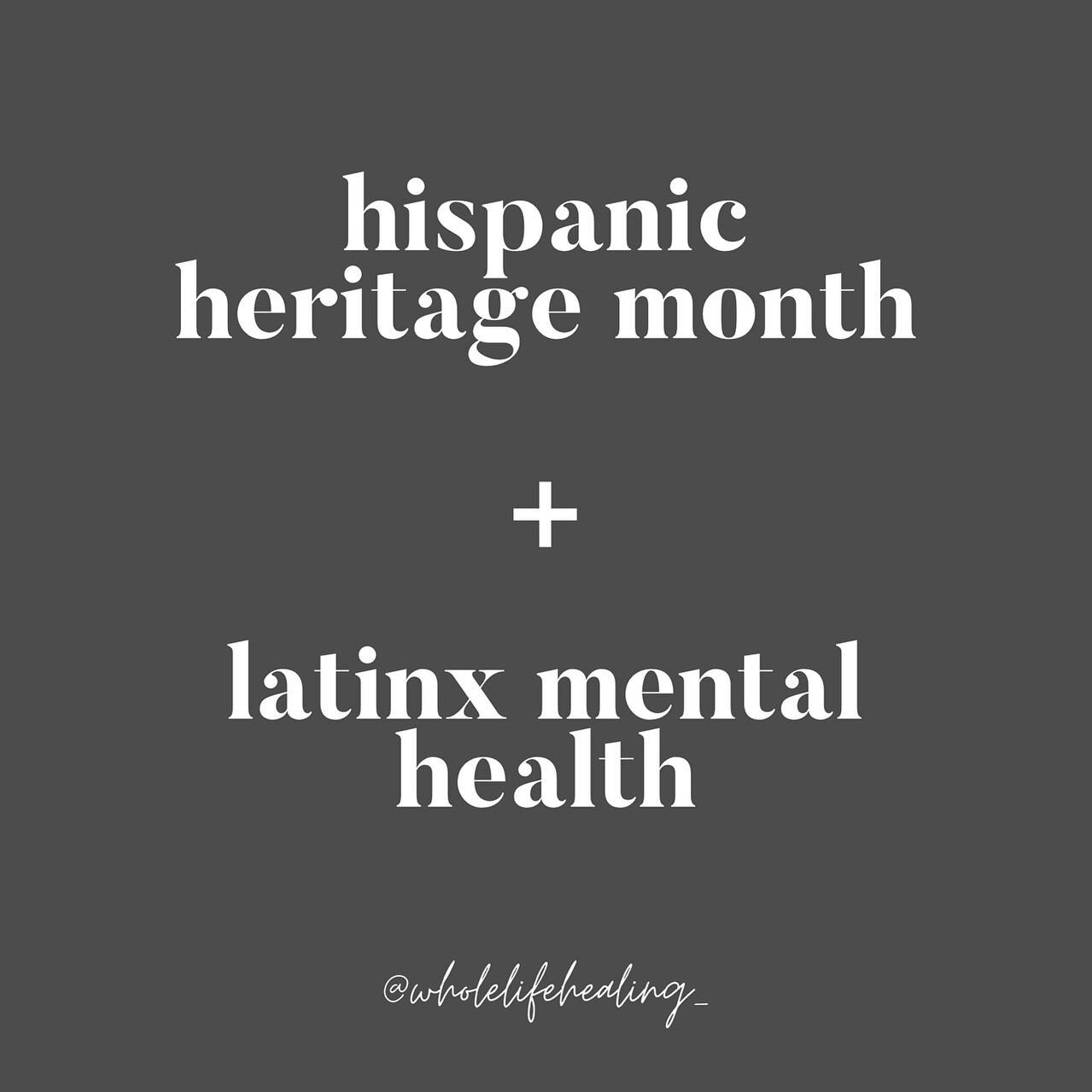 🙌🏾Happy Hispanic Heritage Month!
-
For the next several weeks, we are unmuting ourselves, letting our voices be heard, and embracing the pride of our diverse and unique culture 🤎
-
✨We will share stories, provide support, gain knowledge, and encou