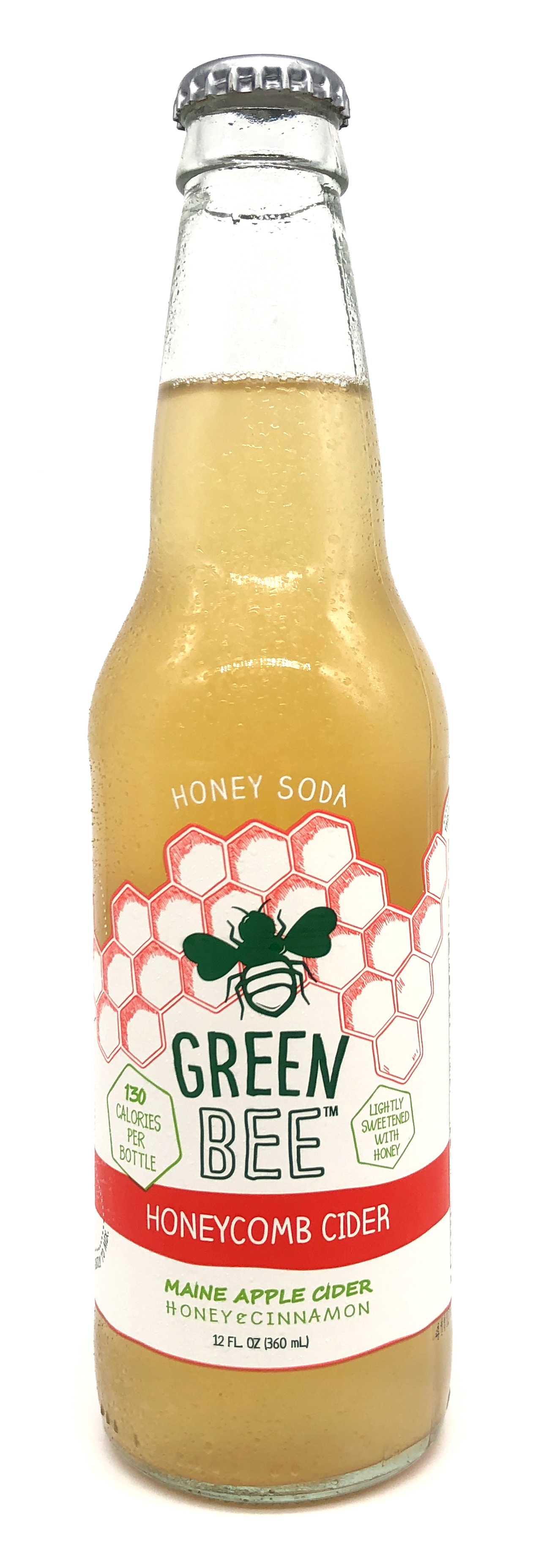   HONEYCOMB CIDER   Our honeycomb cider soda is a tribute to hard working pollinators. Every apple on every tree starts out as a blossom. Without pollination, no apple would grow.  We partnered with local farmers to use only the freshest pressed cide