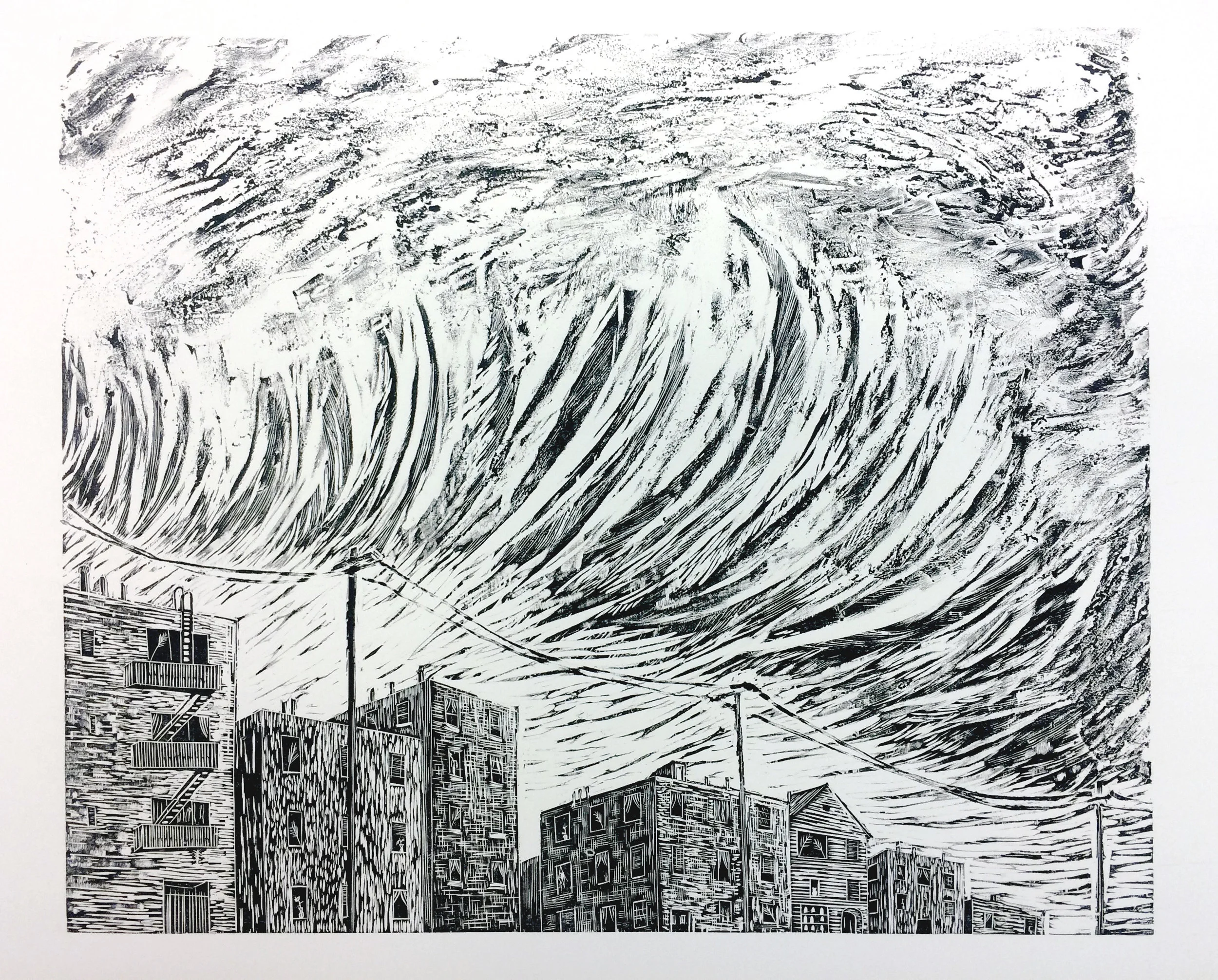 Sky Explodes Above