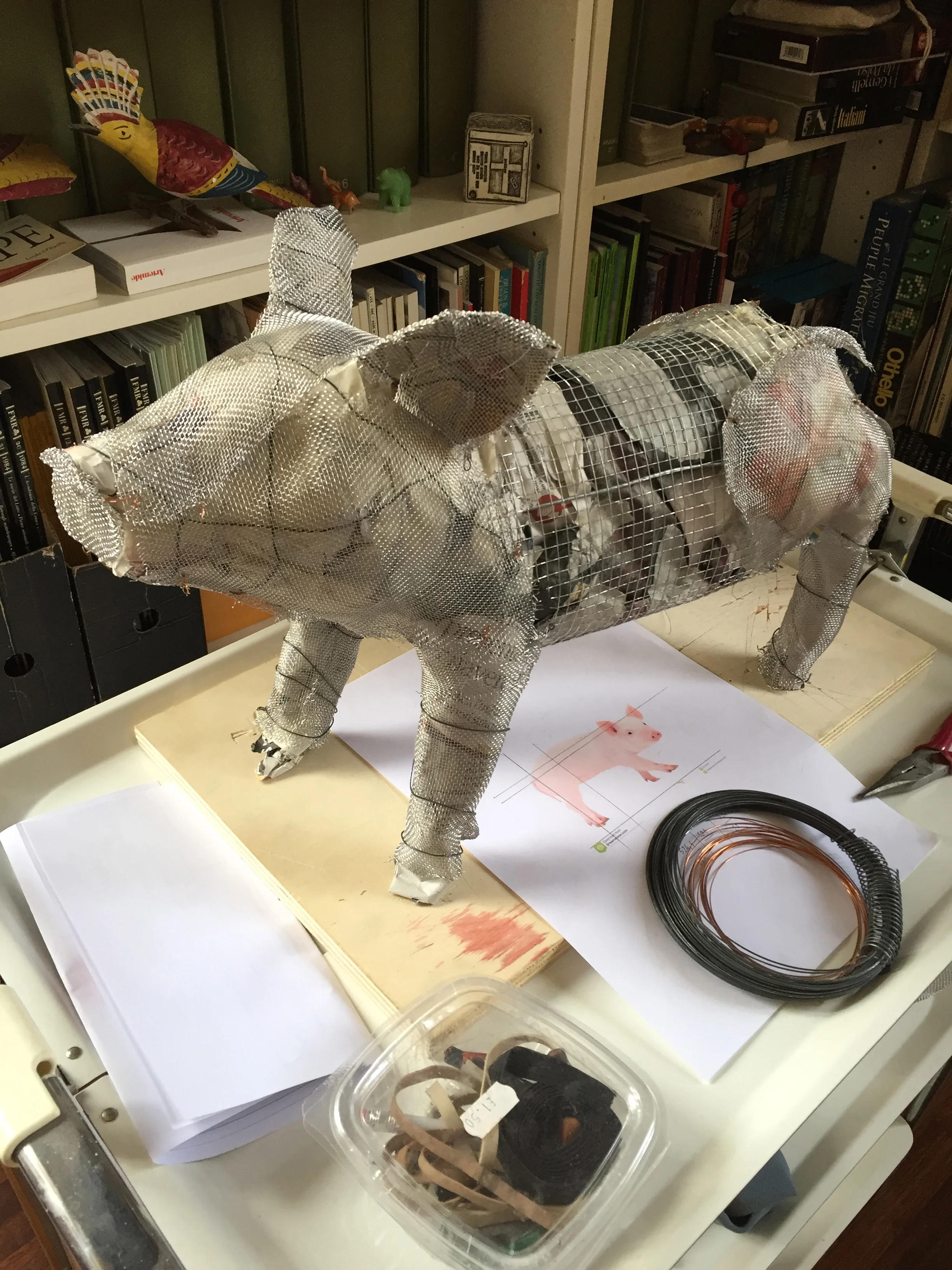 Piglet bag work in progress.jpg