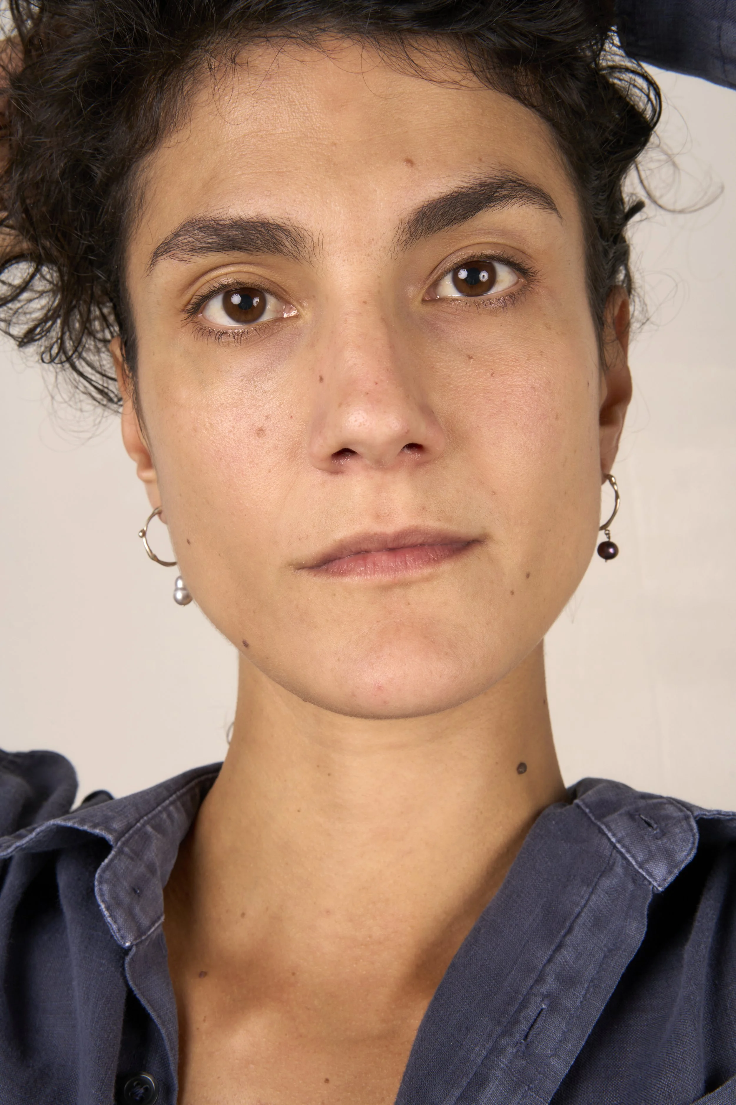 Satellite earrings with pearls, silver - 140€ 2.jpg