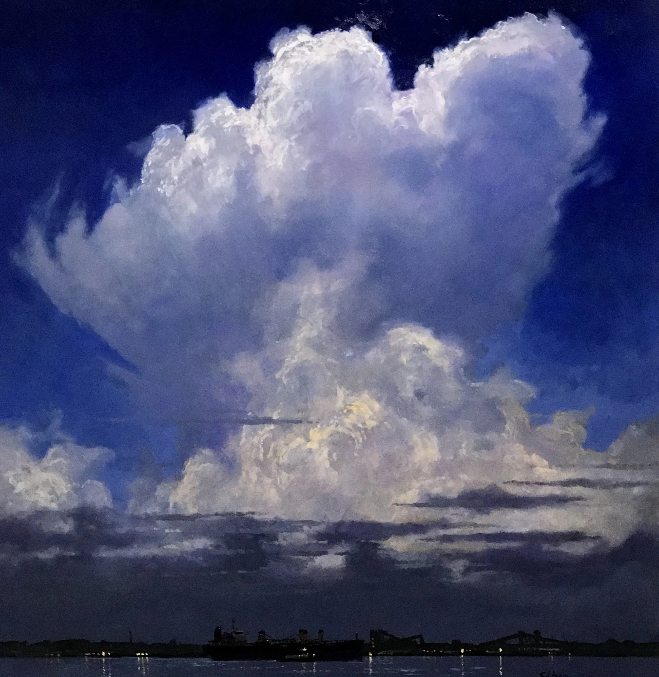Fall Anvil by New Orleans artist Billy Solitario