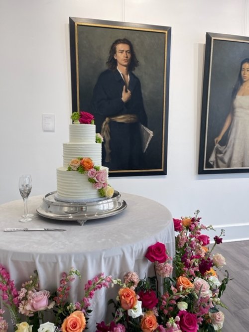 Cake with William's portraits.jpg