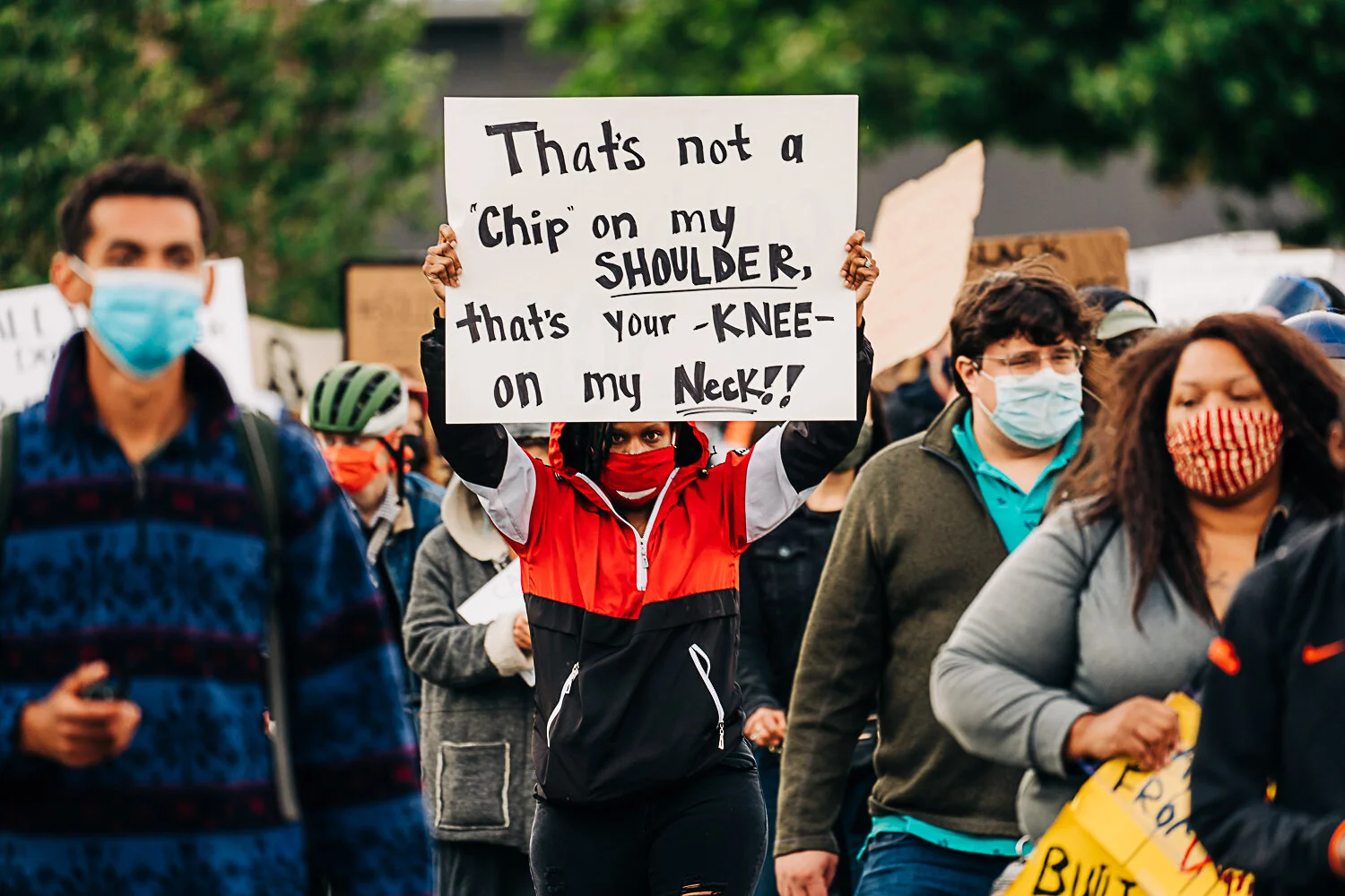 McIntosh Art Co. | Rally for Black Lives March &amp; Protest | Magnuson Park to University Village, Seattle, Washington | June 6, 2020