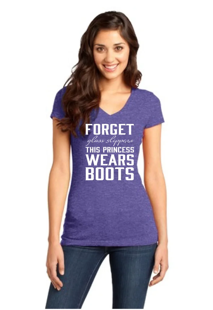 This Princess Wears Boots Women's Shirt