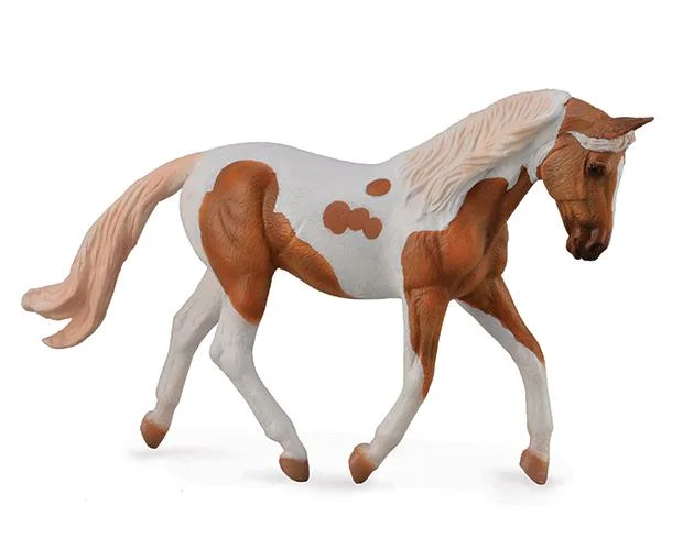 Bryer Horse Toy: Pinto Mare Palomino 